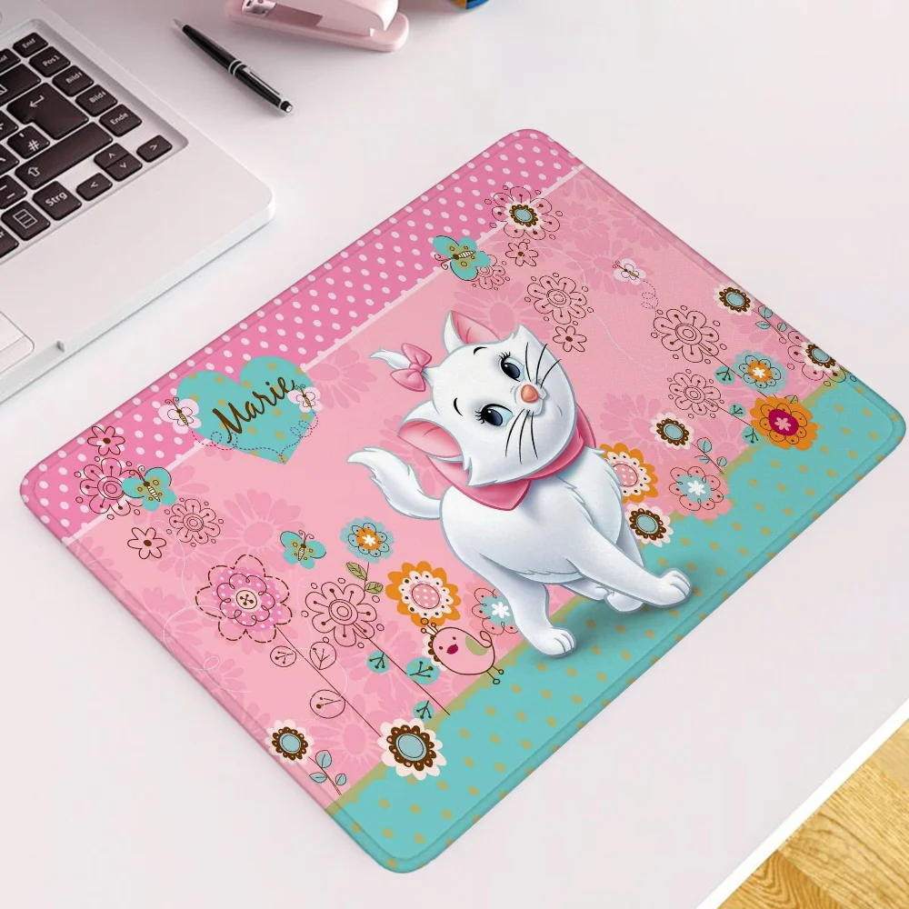 Marie Cat Mousepad Company Small Computer Mat Desk Accessory Mouse Gamer Girl Pc Accessories Gaming Laptop Keyboard Pad Anime