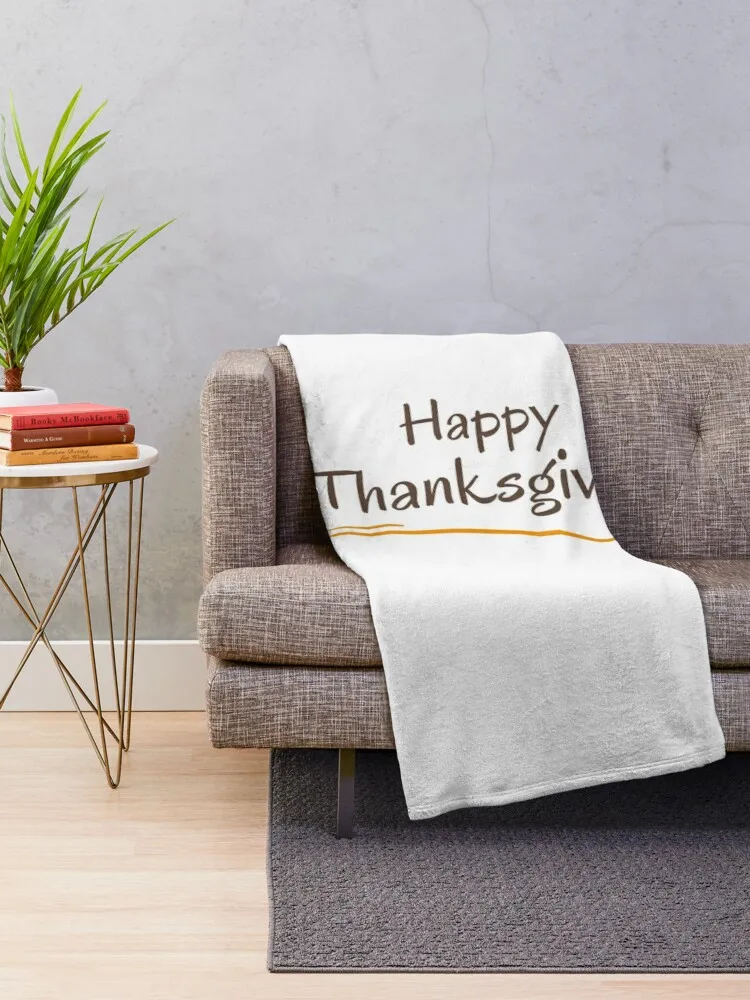 Thanks Giving, Happy Thanks Giving Throw Blanket Furrys Luxury St Heavy Blankets