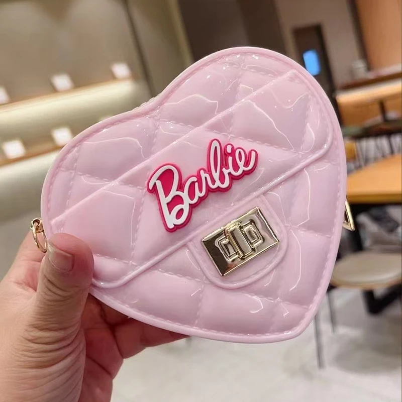 Sanrio Barbie Borsa da amore per bambini Borsa piccola alla moda Borsa a tracolla singola con catena Borsa da donna Mini Portafoglio carino Zero Natale