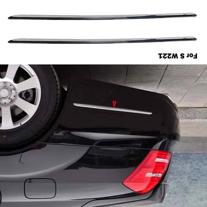 

Rear Bumper Side Chrome Trim Molding Accessories For Mercedes Benz S Class W221 2010-2012 Year A2218850321 A2218850421
