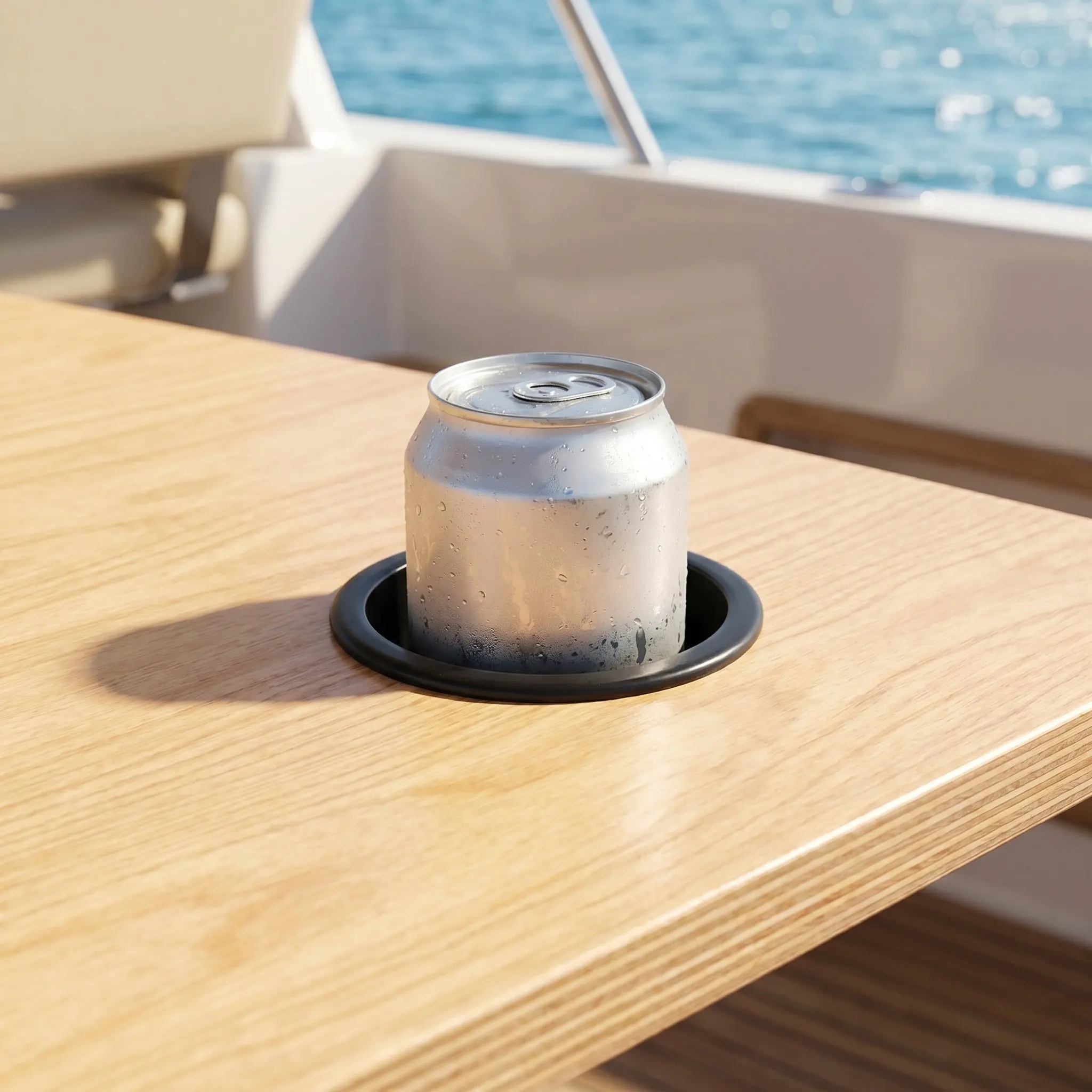 2Pcs Boats Cup Holders Insert Marine Flush Mount Recessed Drink Holder Non-Tipping for Pontoon Yacht Rv Truck Camper