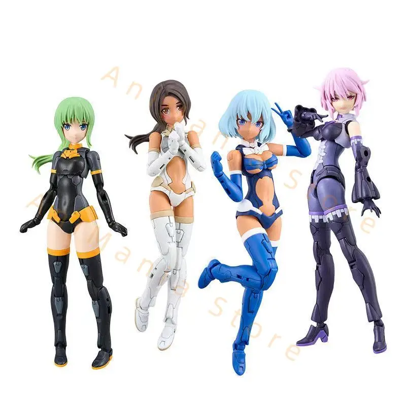 Bandai Oryginalne oryginalne części fryzury 30MS Vol.9 WSZYSTKIE 4 TYPY WŁOSÓW KUCYKOWYCH 7 (ZIELONY 2) Kolekcja figurek Zabawki dla dzieci Prezenty