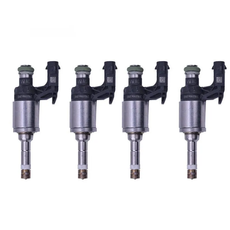 

4Pcs 04E906036C Fuel Injector for Volkswagen Tiguan Touran Polo Scirocco Passt Jetta Golf Caddy Beetle Skoda Yeti 1.4T 1.2T