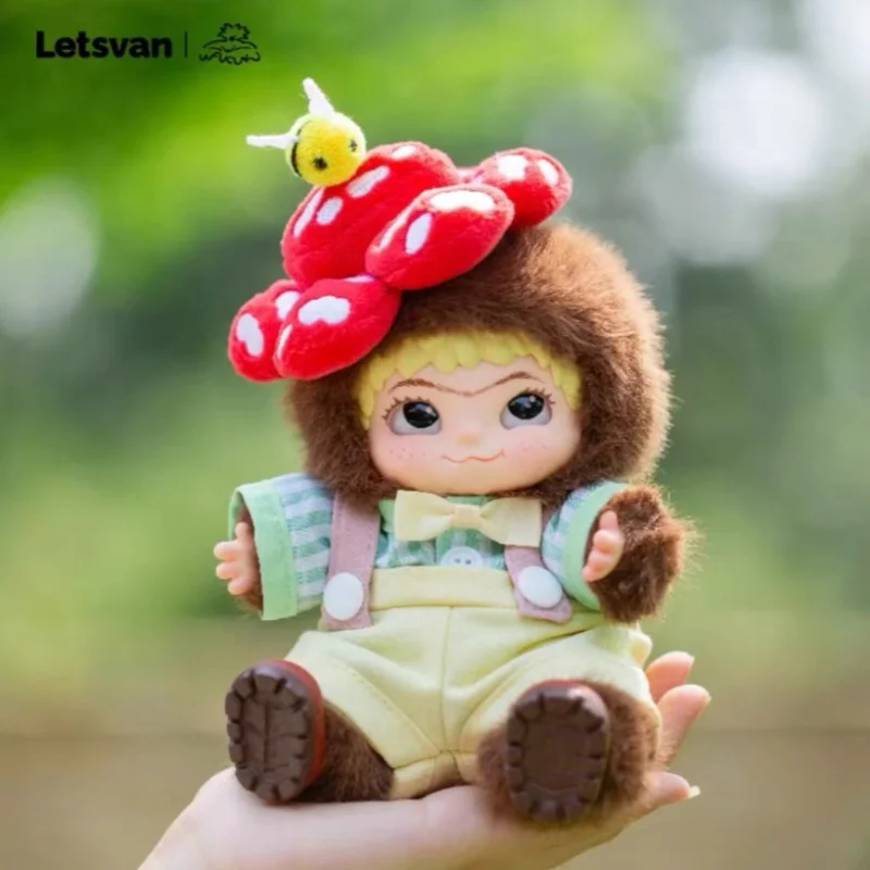 

New Original Wakuku Hanging Card Panda Da Da Cool Full House Limited Edition Rubber Face Doll Ornament Room Decoration Toy Gift