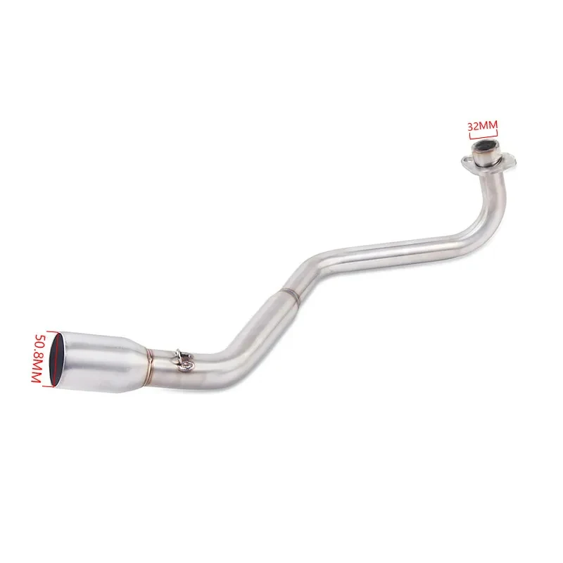 الانزلاق على دراجة نارية نظام كامل العادم الخمار الأوسط ربط الأنابيب لهوندا M3 GROM MSX 125 MSX125 2012 إلى 2020