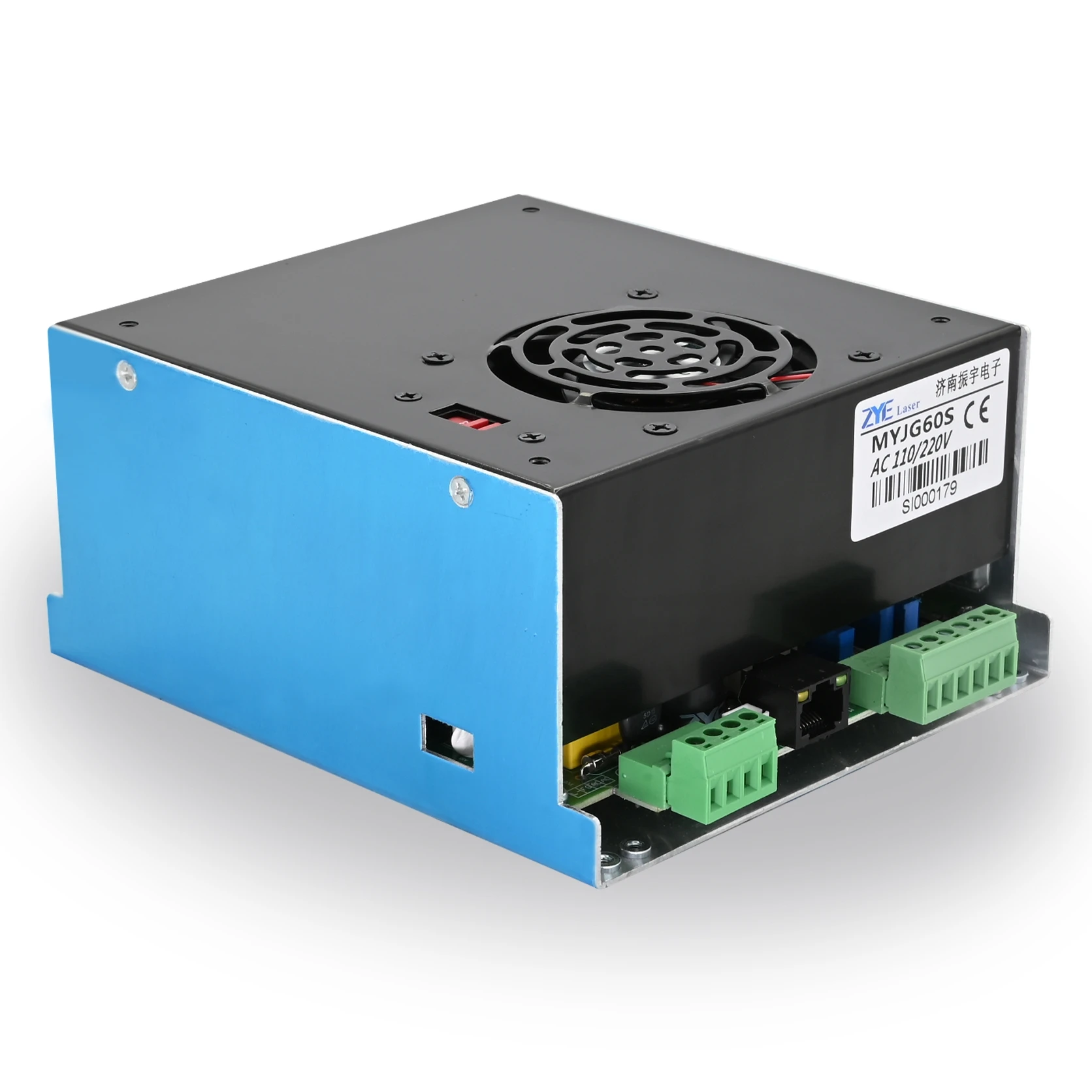 New Stable Switching Power Supply MYJG60S/MYJG60W, Compatible with 60W Laser Tube for Co2 Cutting Engraving Machine
