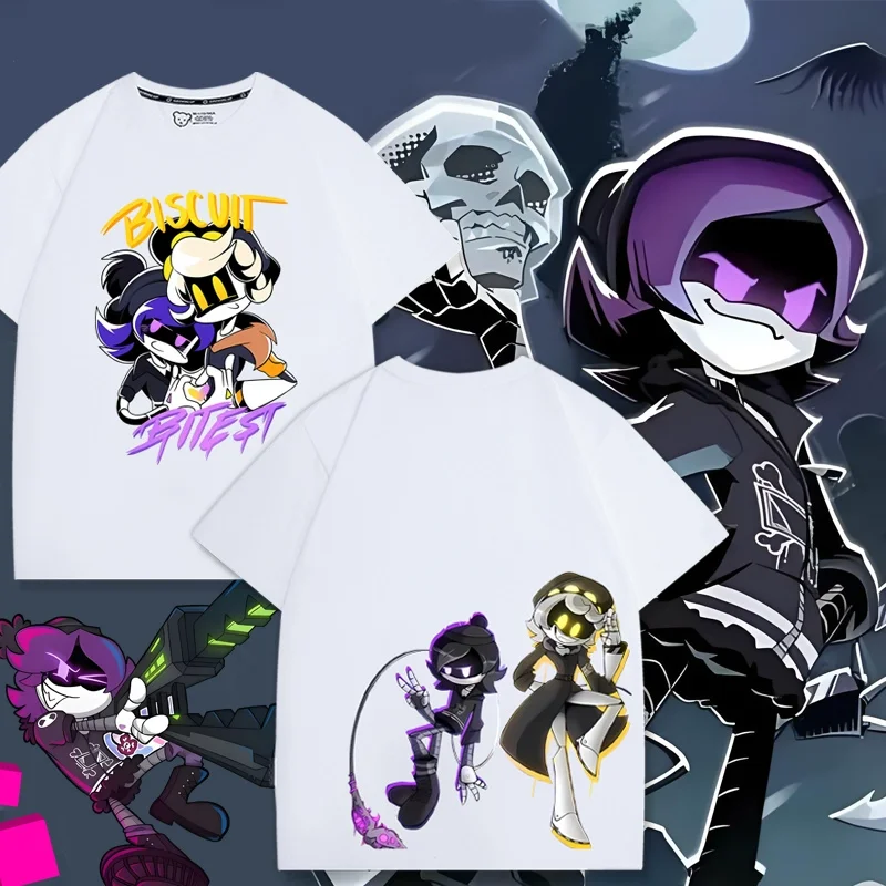 لعبة القتل الطائرات بدون طيار تأثيري تي شيرت ثلاثية الأبعاد طباعة للجنسين أنيمي تي شيرت موضة الرجال/النساء قصيرة الأكمام س الرقبة تيز Harajuku طفل Y2k