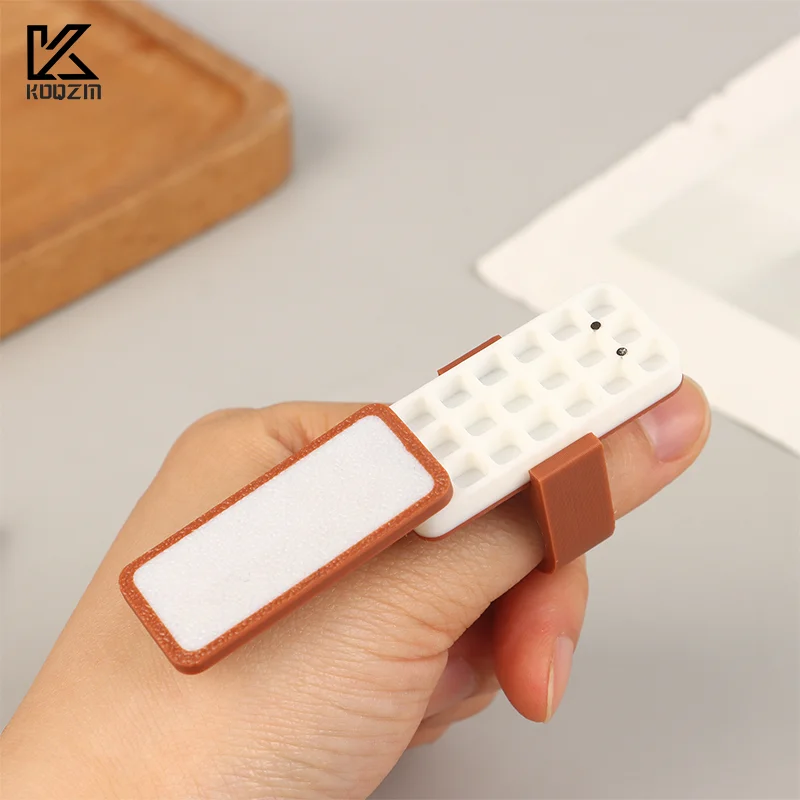 8/18 сеток, портативная мини-акварельная палитра с кольцом, маленькая коробка для пигментов, студенческий художник, путешествия, эскиз, живопись, товары для рукоделия