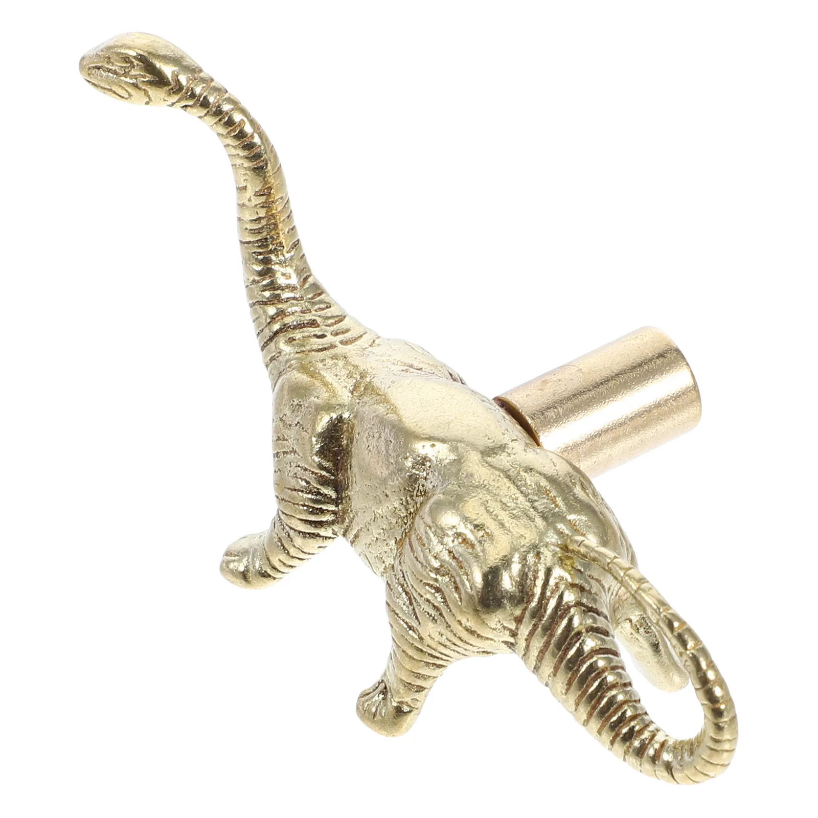 Dinosaur Drawer Knobs Brass Gold Tone Cabinet Pulls for Dressers Nightstands Closets Bookcases Easy Install