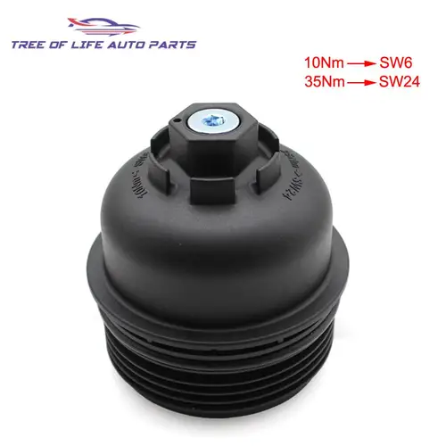 Conjunto de tapa de filtro de aceite 26315-2F001 para Hyundai Santa FE DM Tucson ix35 Maxcruze Kia Sportage Sorento R 2,0 2,2 Diesel