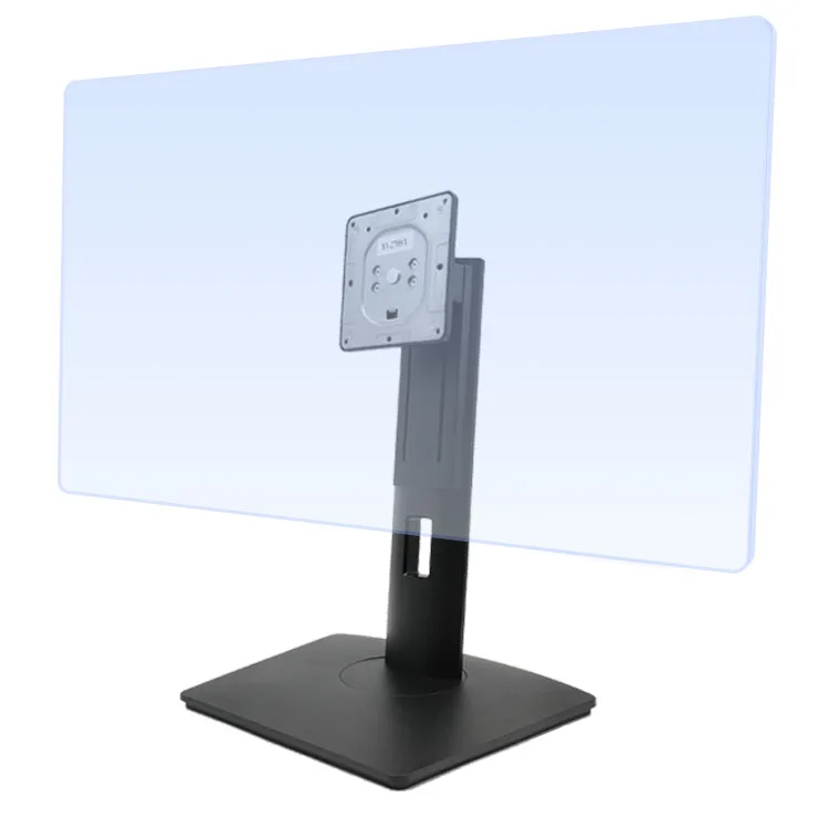 Premium Black Aluminum Alloy VESA  Stand Height Adjustable Tilt Swivel Screen Holder