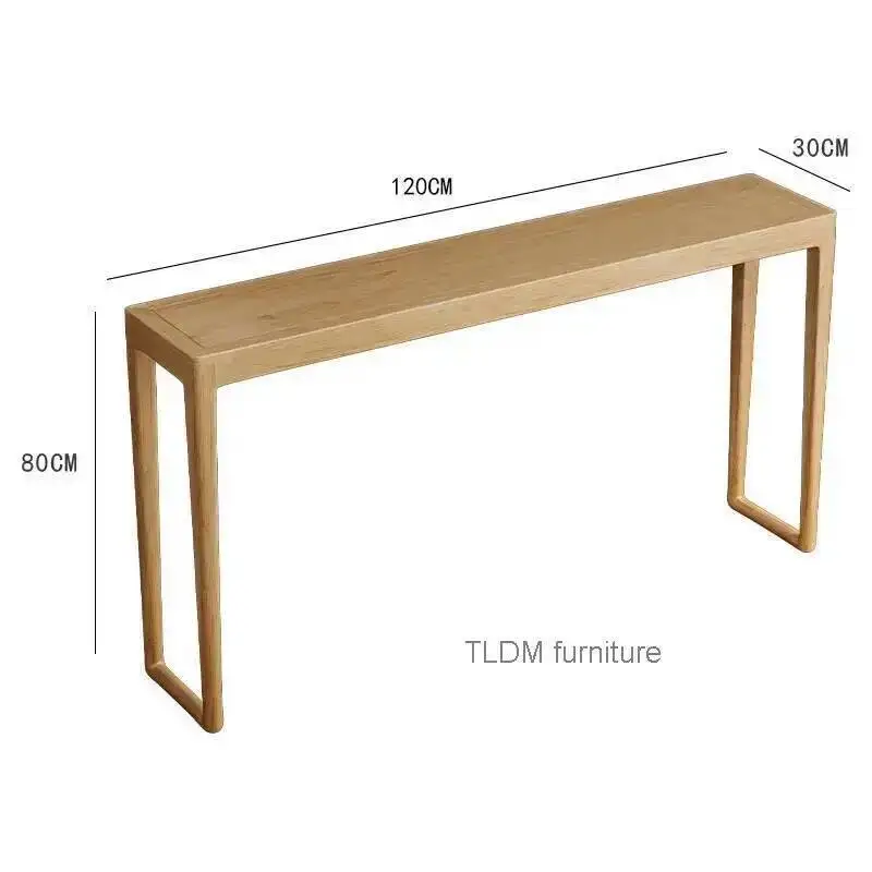 وحدة التحكم المدخل الخشب طاولات جديدة المنزل طويل الصينية الجدول ضوء الفاخرة الصلبة شريط ضيق جدا طاولة وحدة التحكم لغرفة المعيشة #6