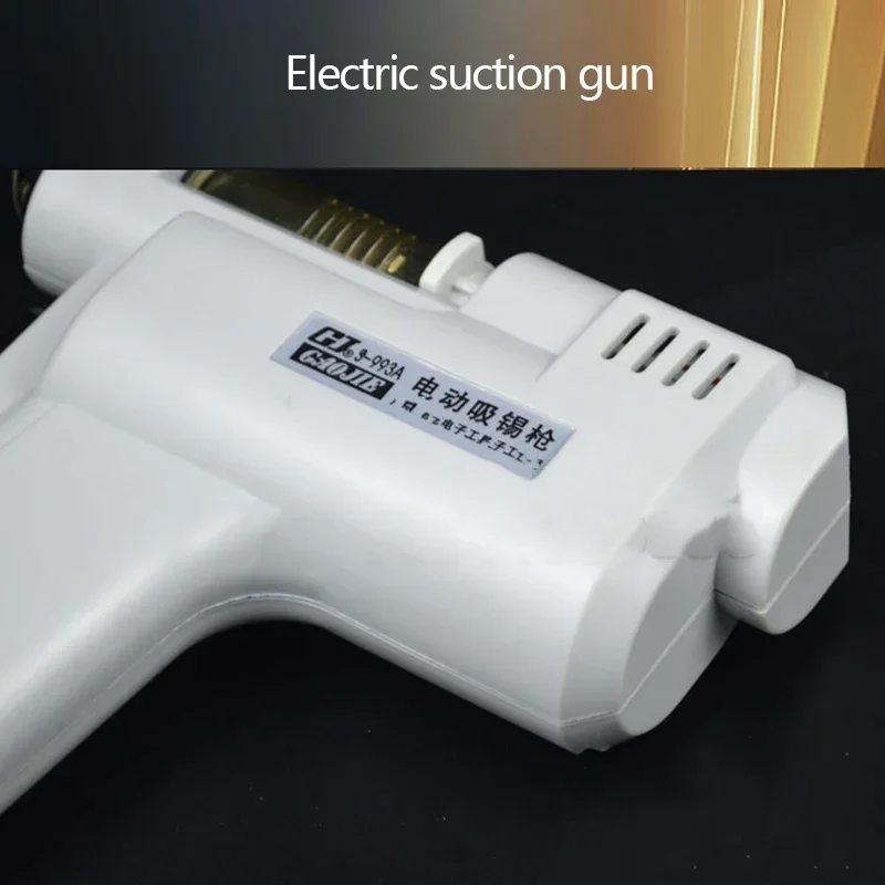 Brand New S-993A Powerful Single Air Pump Electric Tin Suction Device Suction Gun Suction Pump 100w Tin Removal Suction Tool