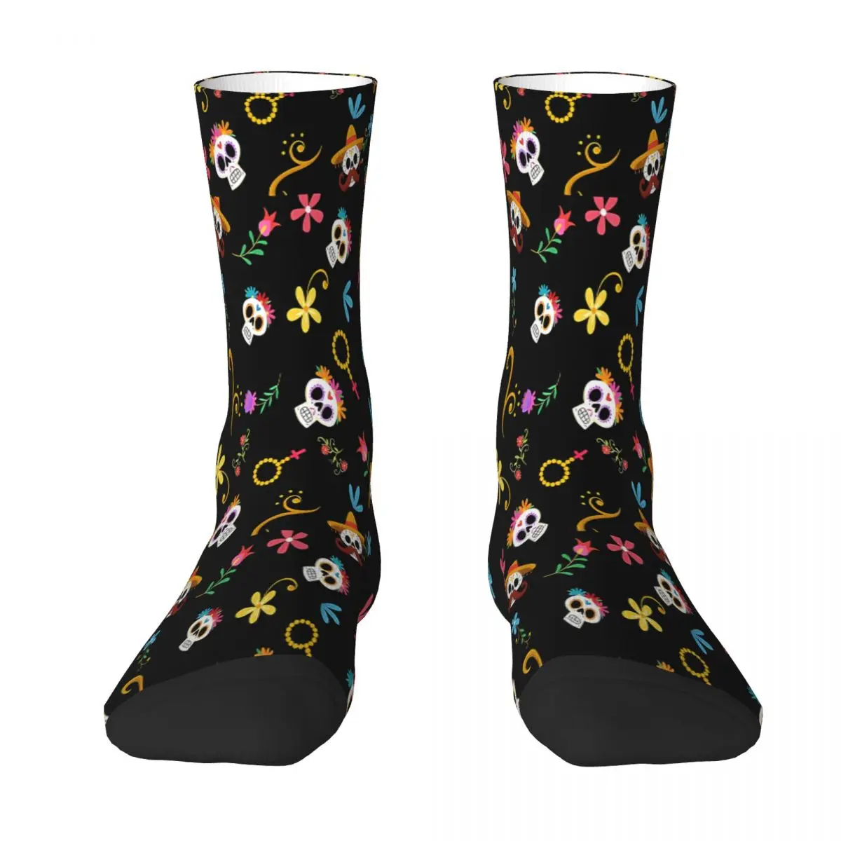 

Original Dia De Los Muertos Tattoo Sock Socks Men Women Polyester Stockings Customizable Design