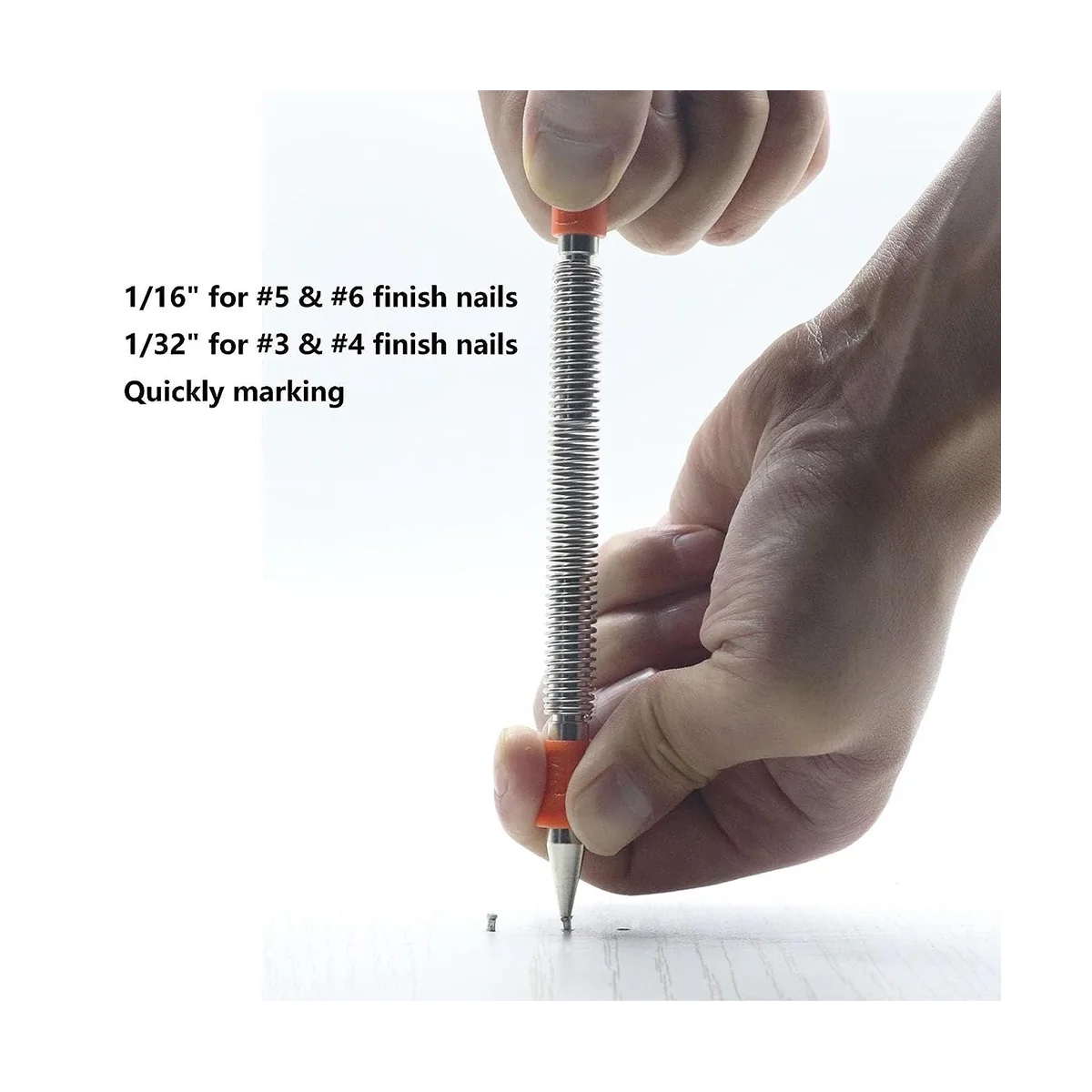 Набор пружинных инструментов, комплект из 2 предметов для удаления заклепок по дереву, 1/2 дюйма, дюйма