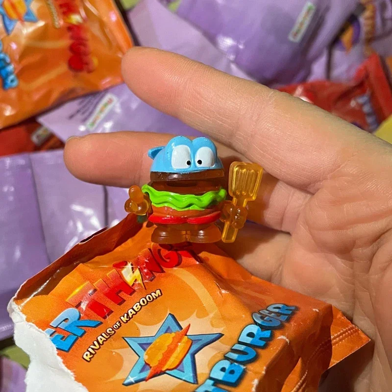 1Pcs Superthing Super Zings Superzing Fightburger Donny Stringy Ultra Rare Figure Model Limited Collection Toy For Kid Child