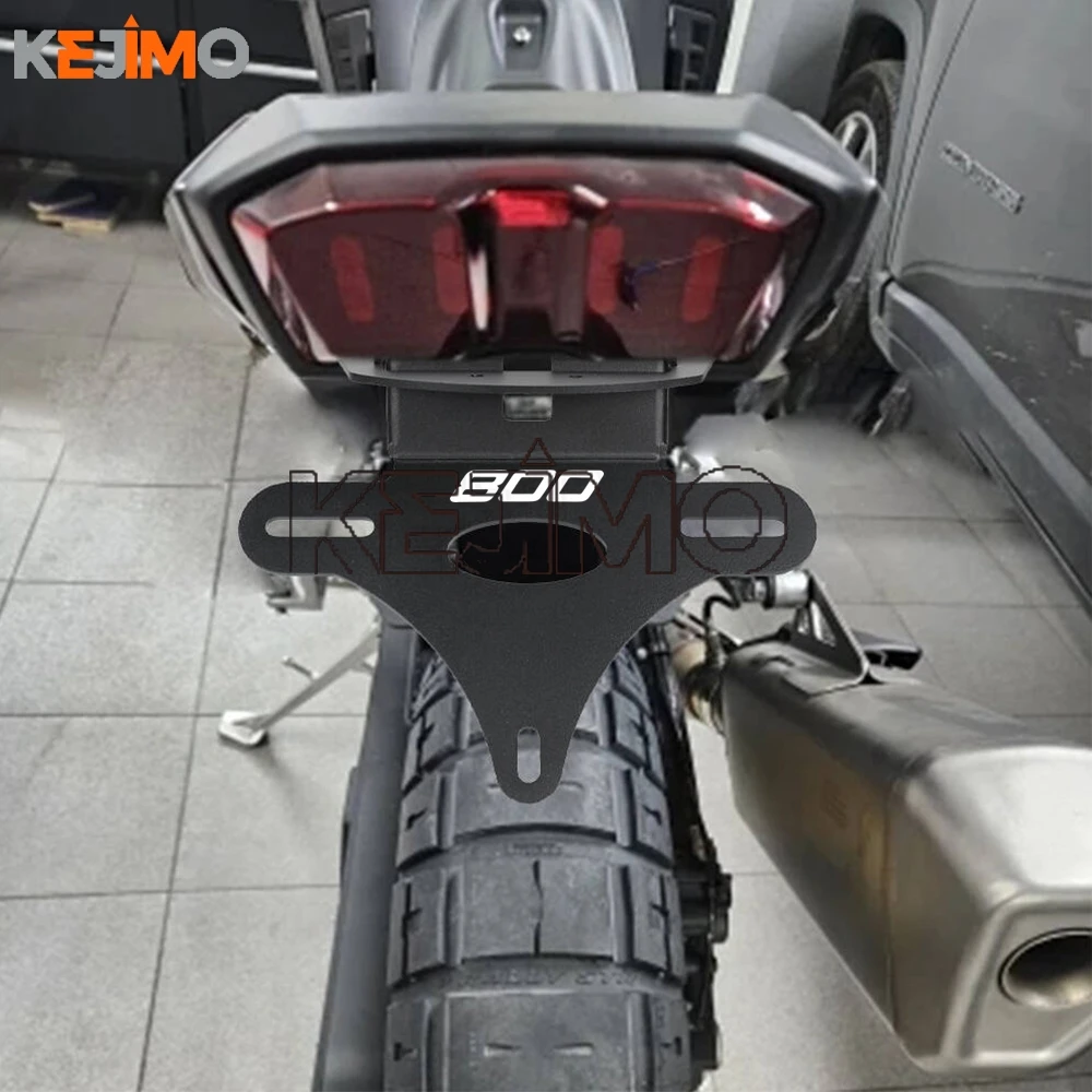 

2026 800X Fender Eliminator Bracket Motorcycle Tail Tidy License Plate Holder FOR KOVE 800 X Pro Rally Super Adventure 2024 2025