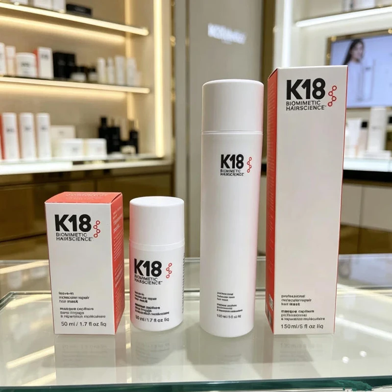New K18 50ml 150ml Leave-In Molecular Repair Hair Mask Deep Conditioning Keratin Treatment Soft Hair Smoothing Healthy Hair Care