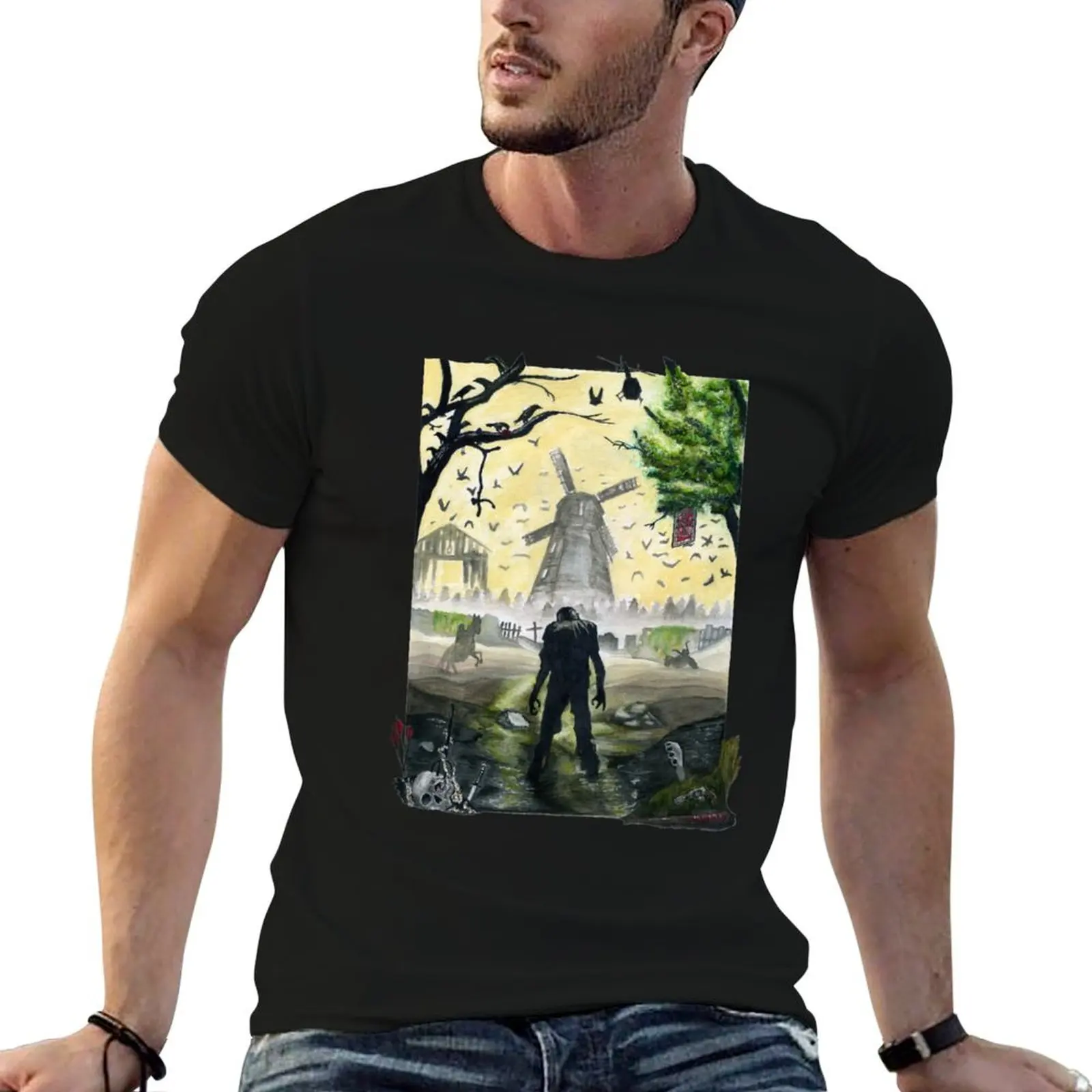 un-nouveau-debut-the-walking-dead-t-shirt-anime-t-shirts-surdimensionnes-pour-homme-graphique-vintage-t-shirt