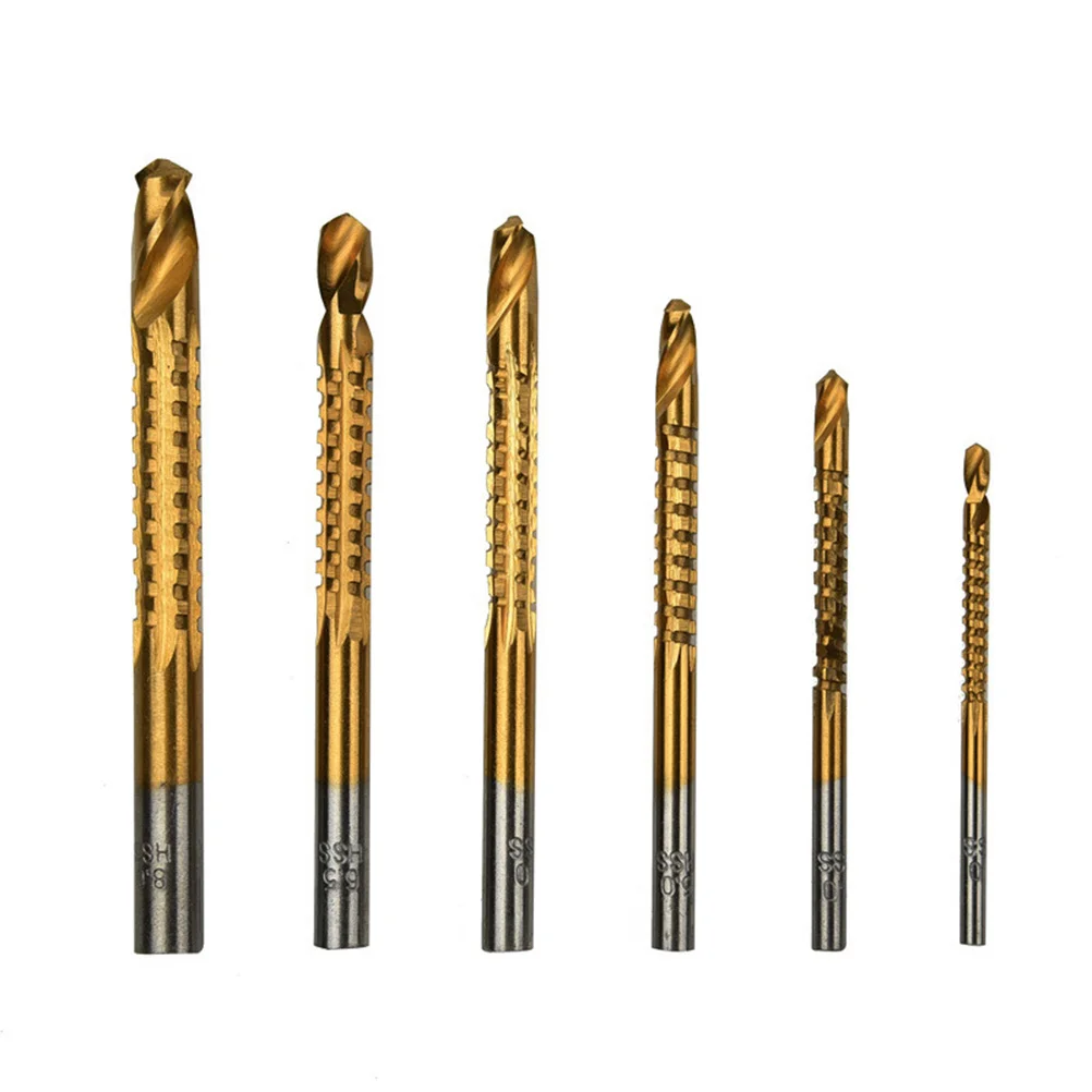 

6pcs Heavyduty Drill Bit Set Size 3mm 4mm 5mm 6mm 65mm 8mm drill set drill bits