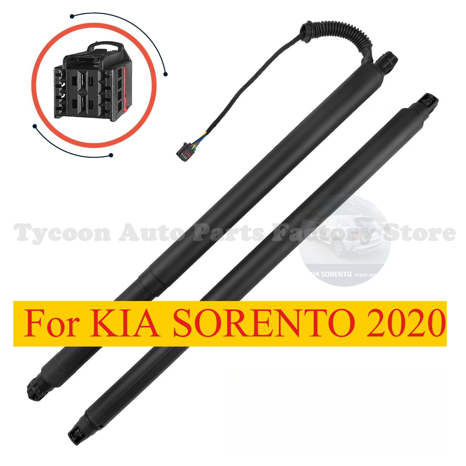 

Electric Tailgate Strut Actuators Set For KIA SORENTO 2020+ Left Right 81831-P2100 81841-P2100