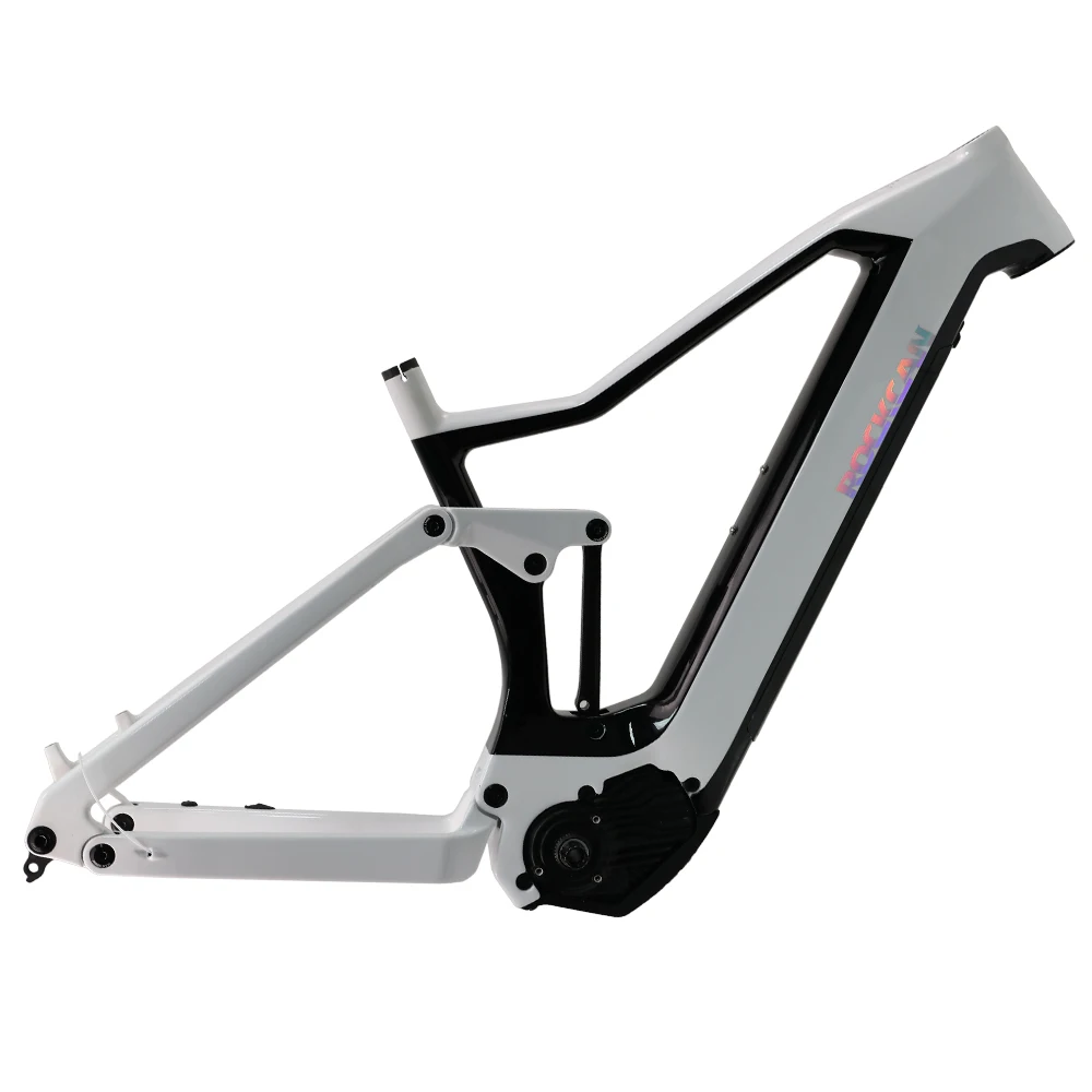 Telaio bici in carbonio telaio E-Bike 27.5/29ER bici elettrica 250W 500W motore M510 M600 batteria integrata telaio in carbonio da 15/17/19 pollici