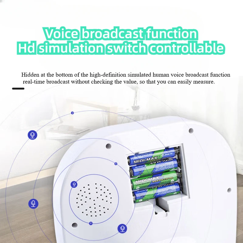 مقياس طبي رقمي بالموجات فوق الصوتية مقياس وزن الارتفاع للبالغين والأطفال يستخدم محلل الدهون في الجسم آلة قياس المياه BMI