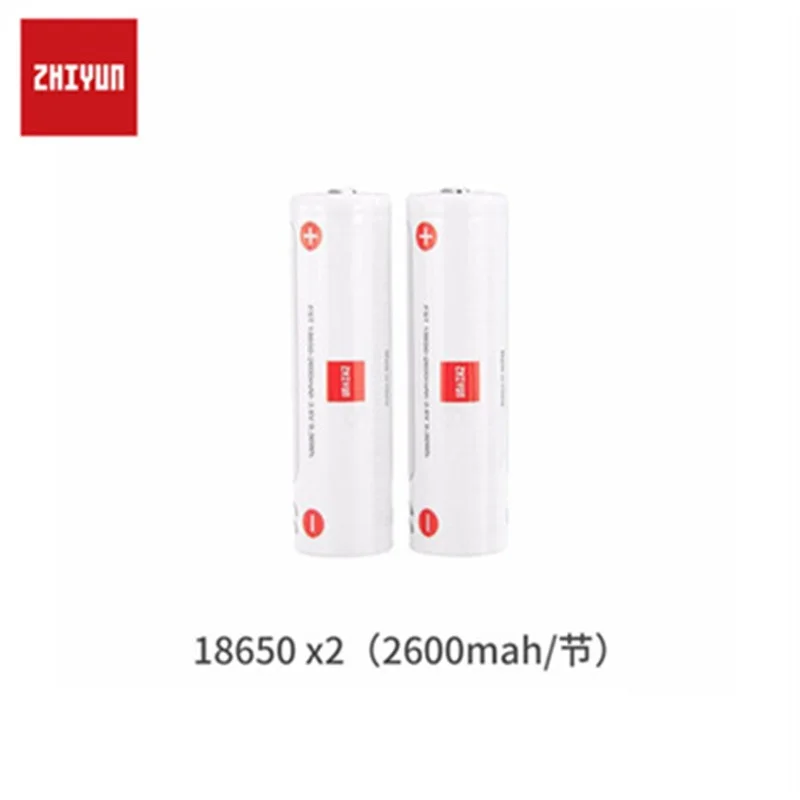 New Original Zhiyun Battery 18650 2600mAh Lipo Battery For Zhiyun Weebill Lab / Weebill S Stabilizer Weebill Battery 2pcs