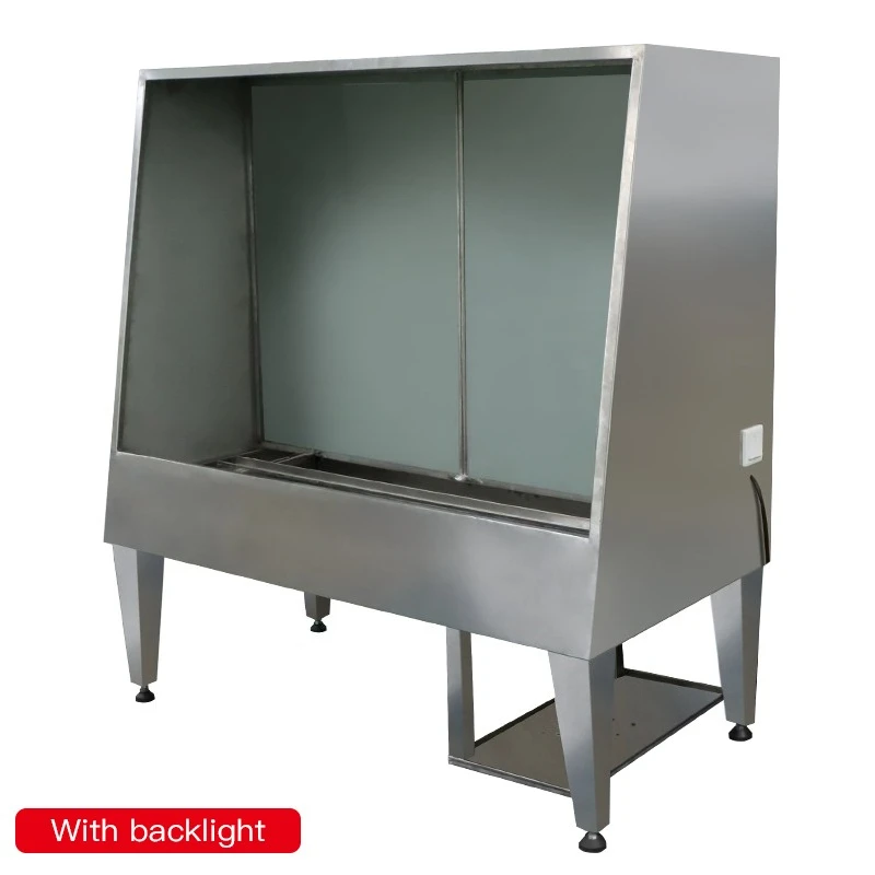 Cleaning Frame Manual Light Emitting Diode Rinsing Printing Booth Screen Printing Pre-pressing Equipment Board Exposure