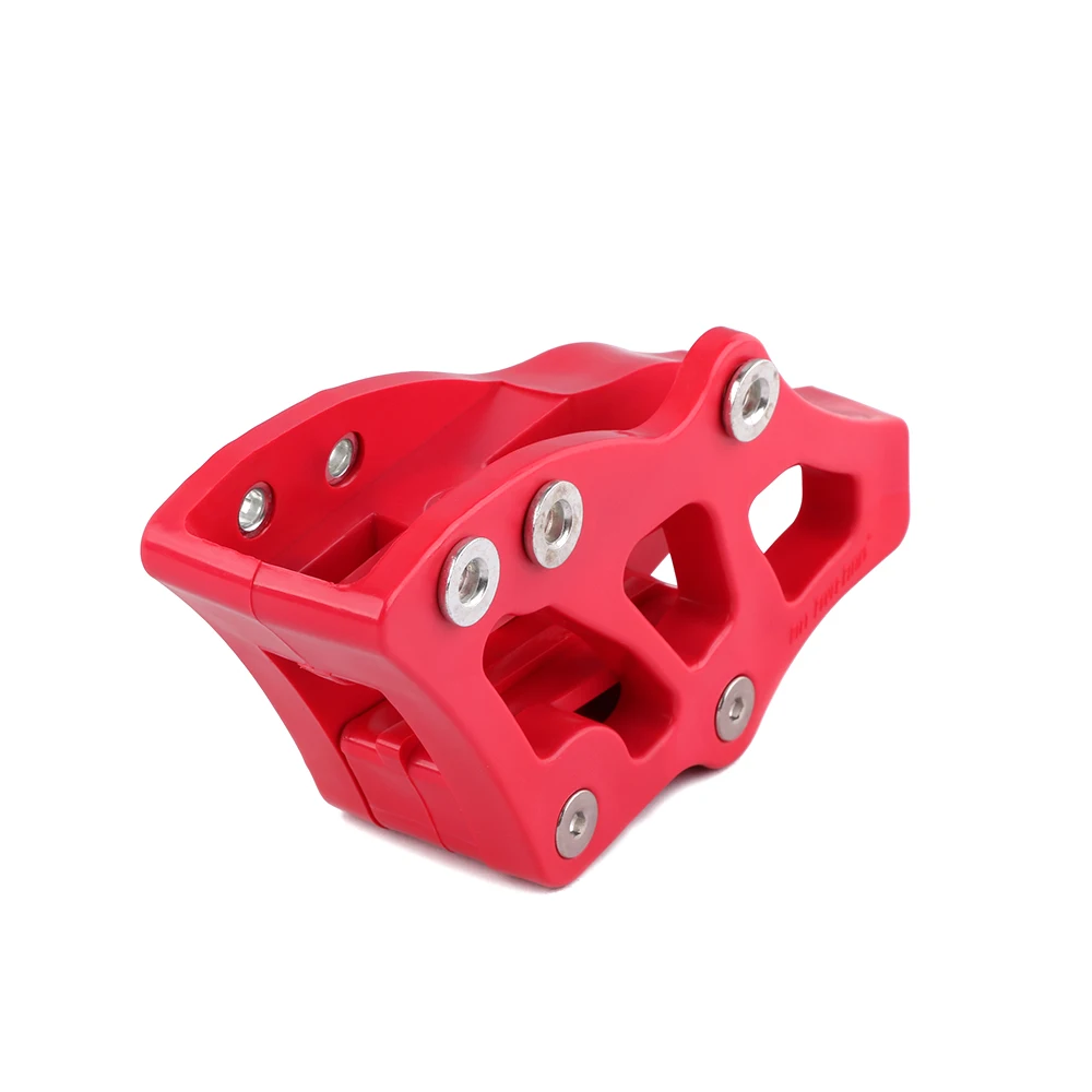 For Honda CR CRF 125 250 450 CR125 CRF250R CRF450R Motorcycle Plastic Chain Slider Swingarm Guide And Guide Guard Protection Set