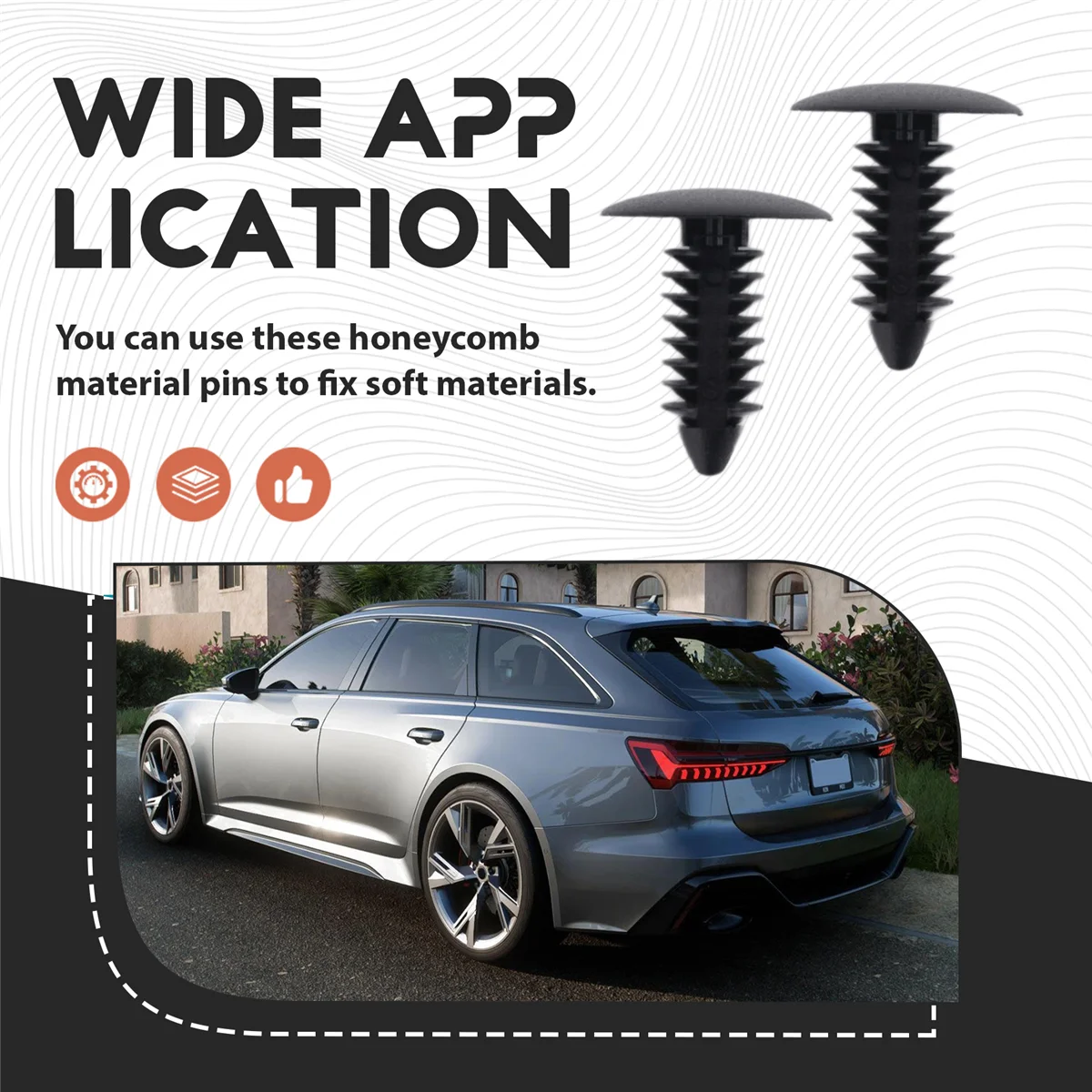 

A12R 100 шт., 7,5-8 мм, сотовые штифты, сотовые штифты для лазерной кровати, сотовые крепежные штифты, игла для лазерного гравера, аксессуары