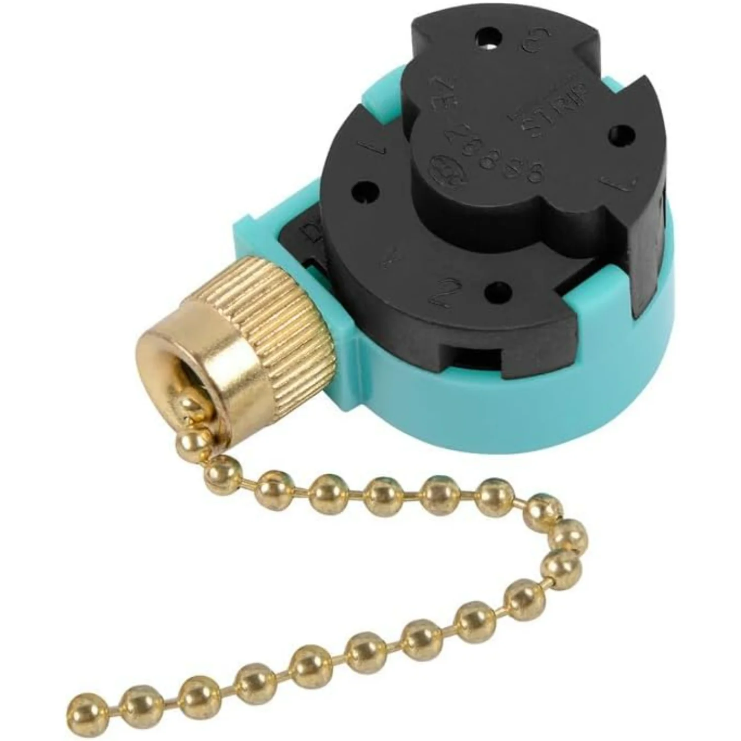 Ceiling Fan Pull Switch ZE-268s6 Compatible with Hunter Fans (Bronze Chain)