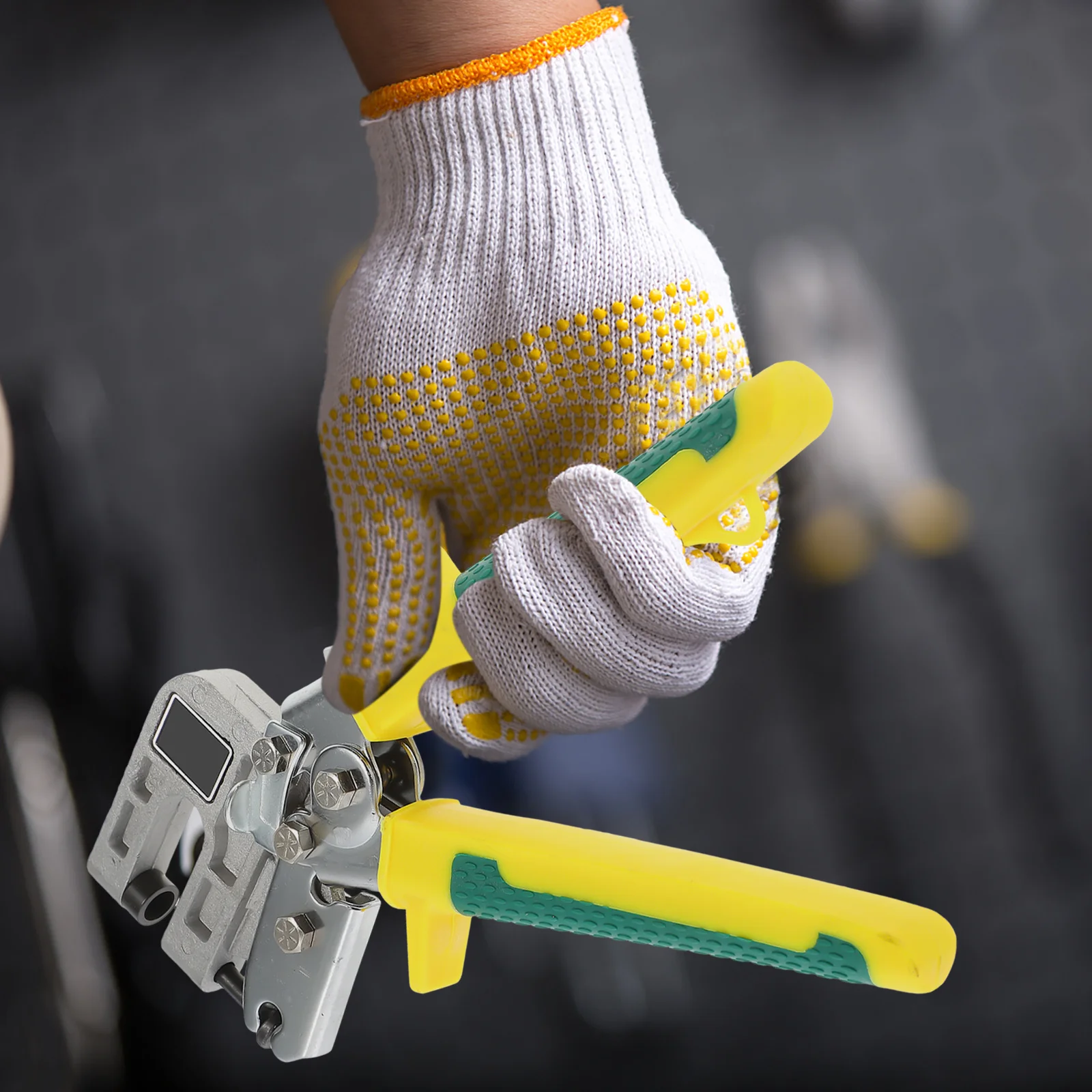 1 قطعة الصلب مسمار المكشكش يد واحدة عارضة Forcep الأصفر شقة الفم كماشة دريوال المعادن الشخصي أداة ملاكمة عارضة الملقط