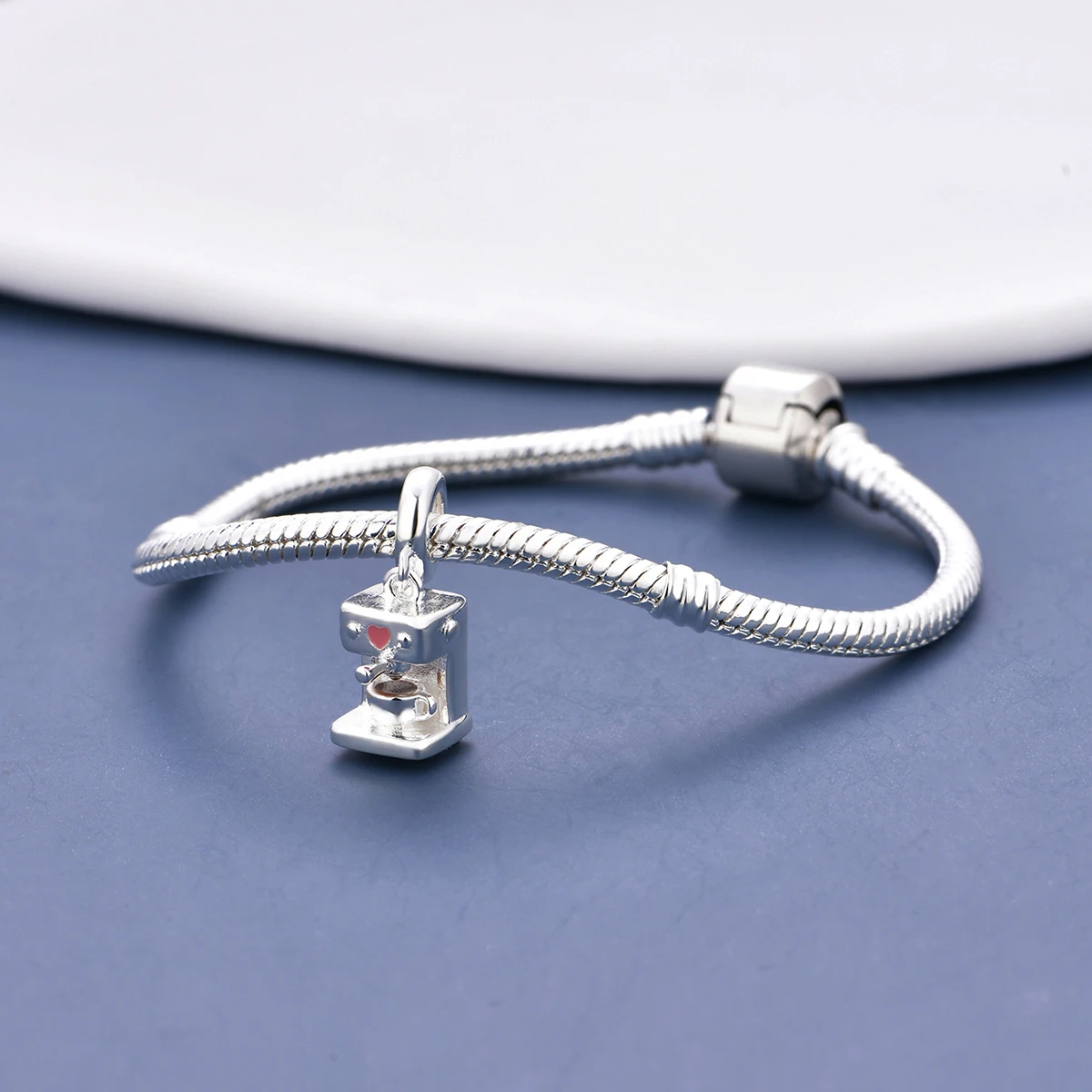 2026 original beverage series bead pendant,DIY bracelet gift,environmentally friendly copper material electroplated silver