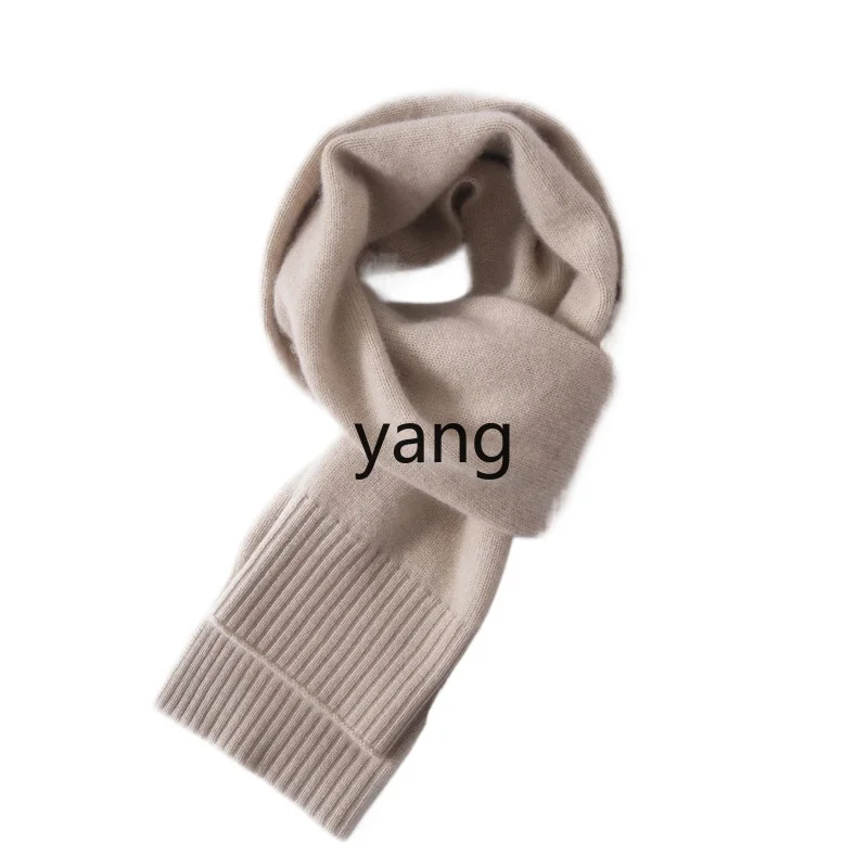 

LMM100% cashmere scarf women's thickened scarf shawl warm couple parent-child model