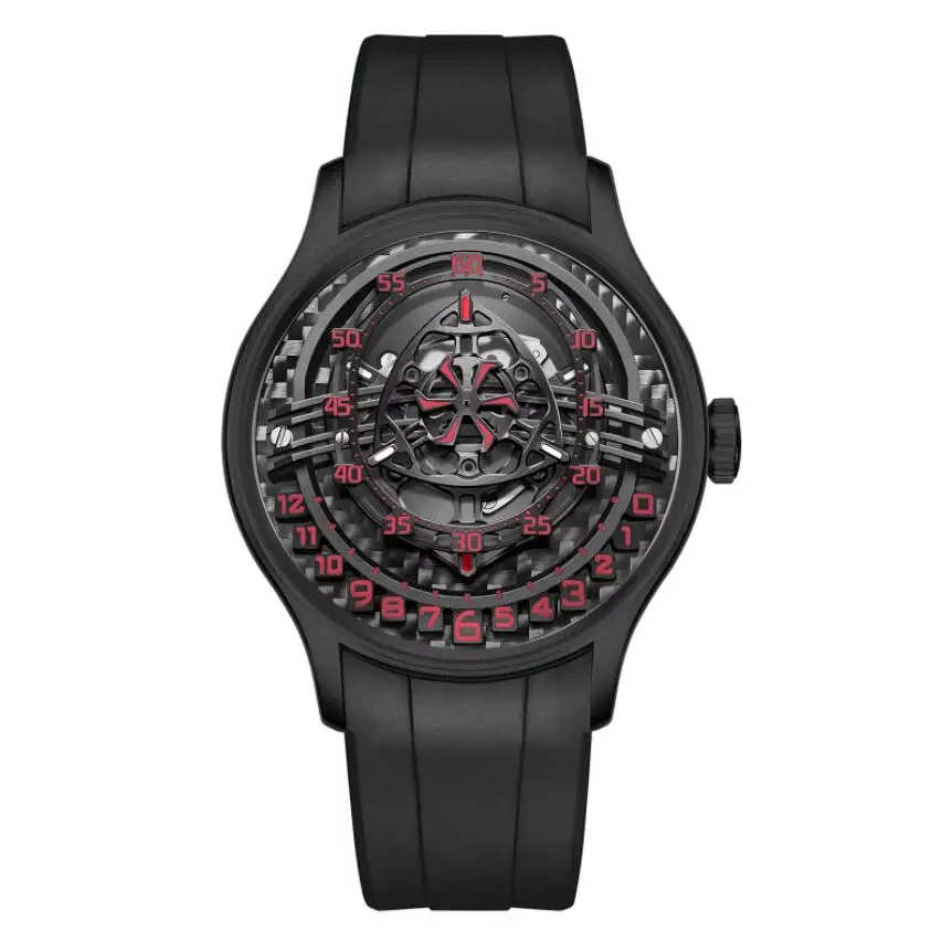 OBLVLO ساعة أوتوماتيكية للرجال 42 مللي متر تصميم جديد ساعة اليد الميكانيكية مضيئة 50 متر مقاوم للماء الياقوت الصغيرة الدوار الهاتفي