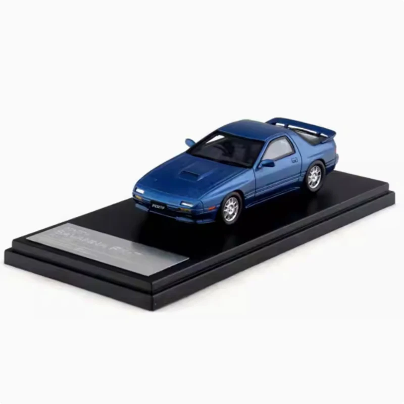 HS081 1/43 Scale Savanna RX-7 (GT-X1989) Simulation Resin Car Model Static Dispaly Collectible Toy Gift Souvenir Decoration