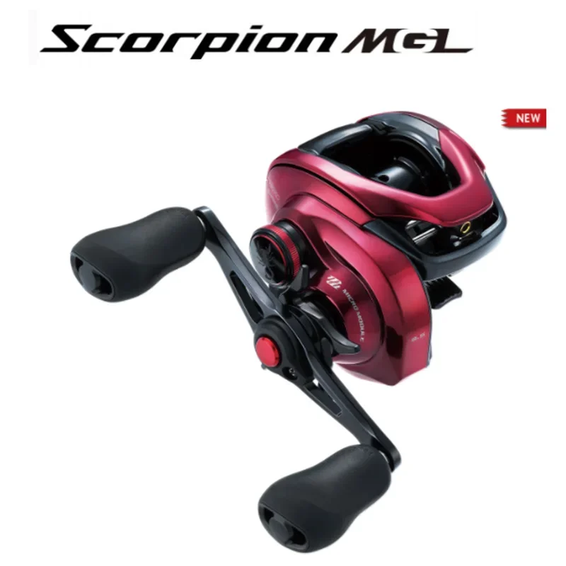 

2019 New Shimano Scorpion MGL 150 150HG 150XG 151HG 151XG Baitcasting Fishing Reel 5.5KG Drag 8BB X-Ship HAGANE Saltwater Tackle