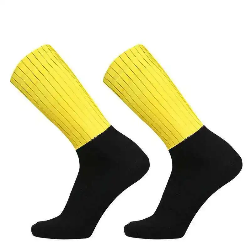 

Anti Aero Team Silicone Socks Slip New Cycling Socks Pro Men Bike Sport Running Socks Socks