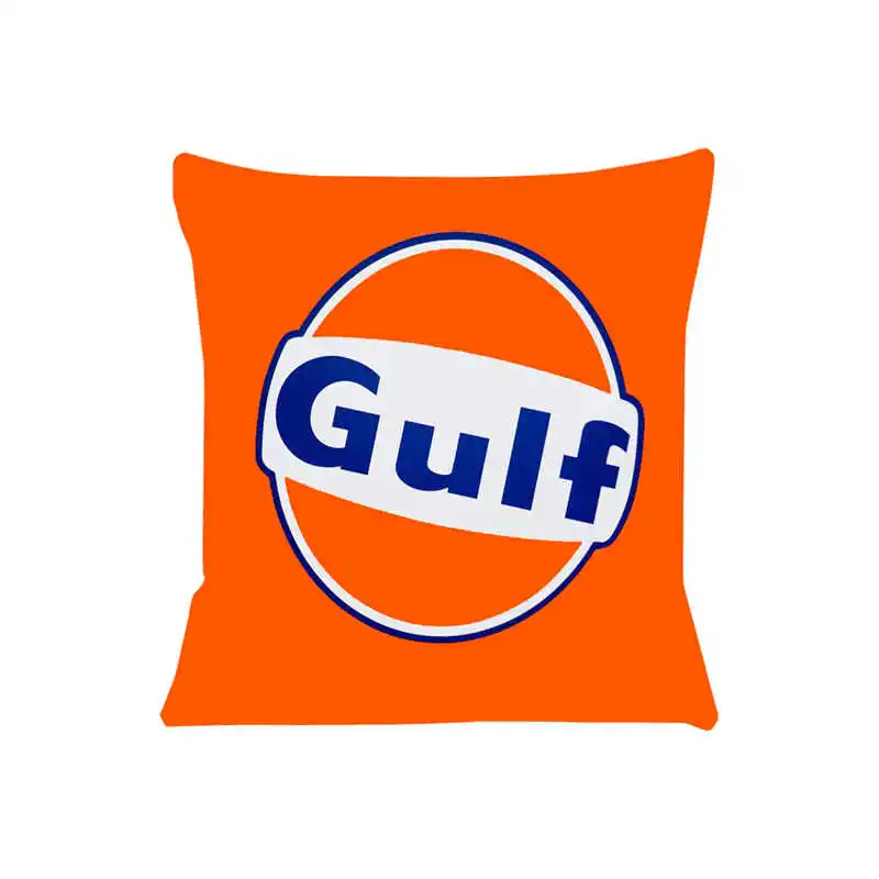 Guif Racing Team Cushion Cover for Sofa Pillow Case Cover Seat Car Throw Pillowcase 45X45cm For Home Decorative SJ-755