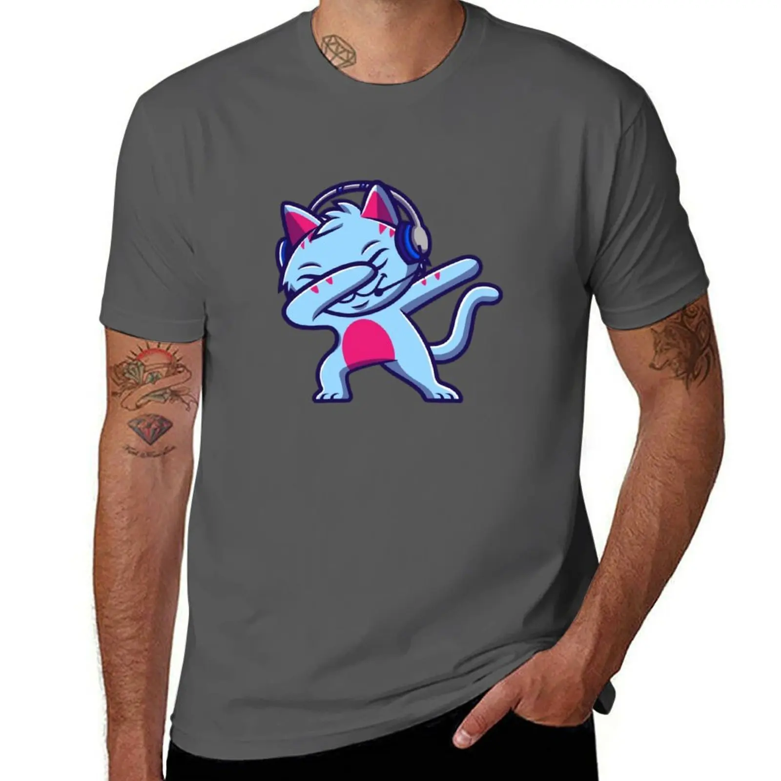 

Gravycatman gamer T-Shirt cotton t shirt man cotton t shirts high quality T-Shirt