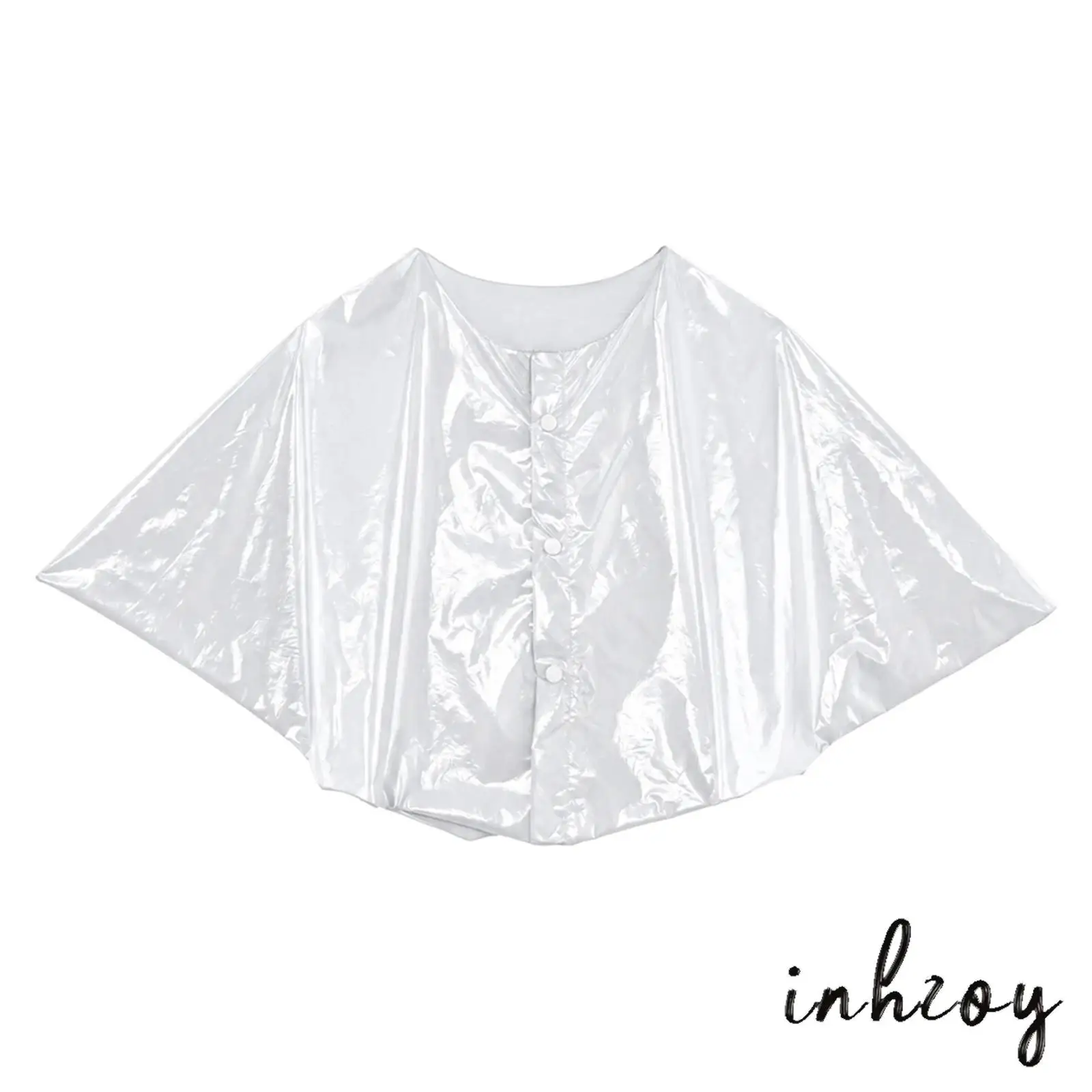 Women Mammography Shawl Elderly Special Needs Adaptive Clothing Press Buttons Front Water Resistant Cape Hospital Nursing