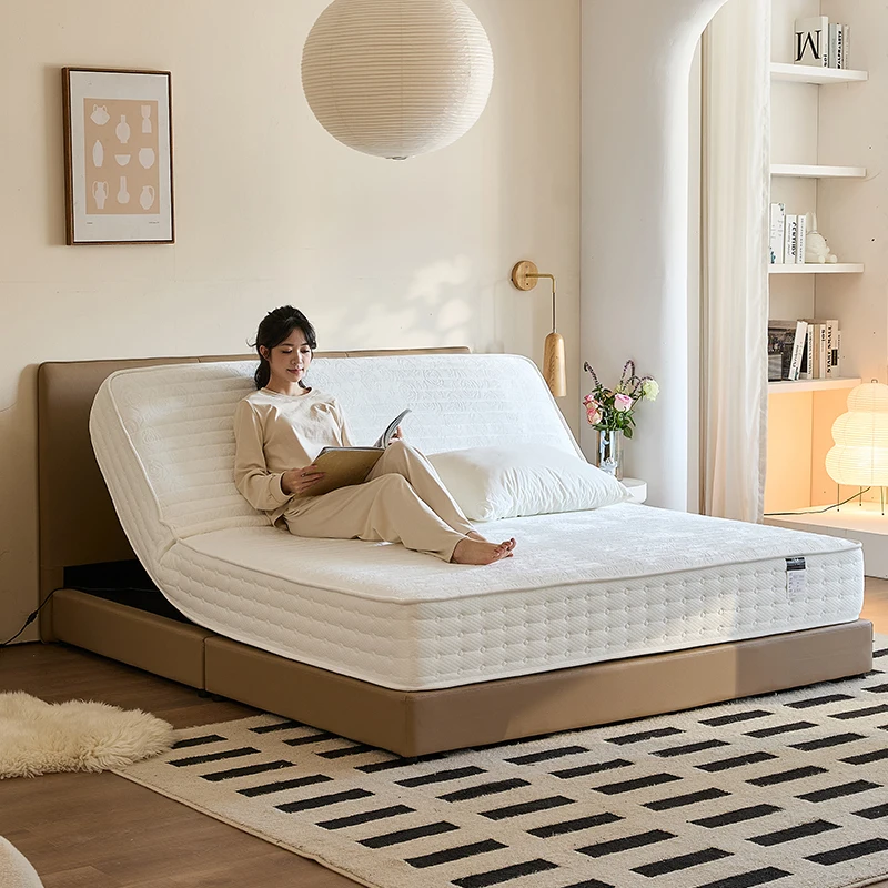 Head and foot tiltable mattress Ergonomic adjustable mattress Environmentally friendly smart mattress manufacturer