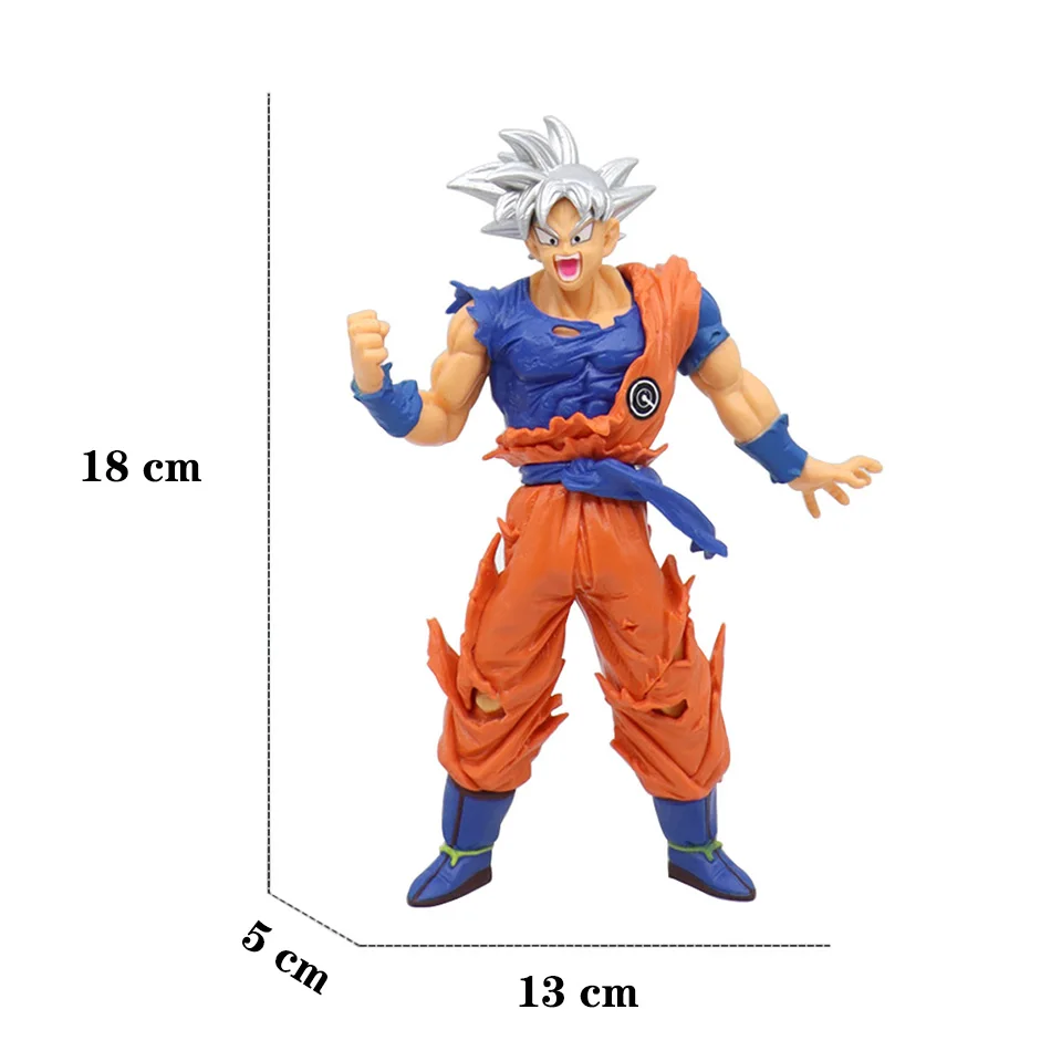 Dragon Ball Z Super Saiyan figurka Model Anime GK Rose Goku figurka DBZ figurki Gohan kolekcja statuy Vegeta zabawka Figma