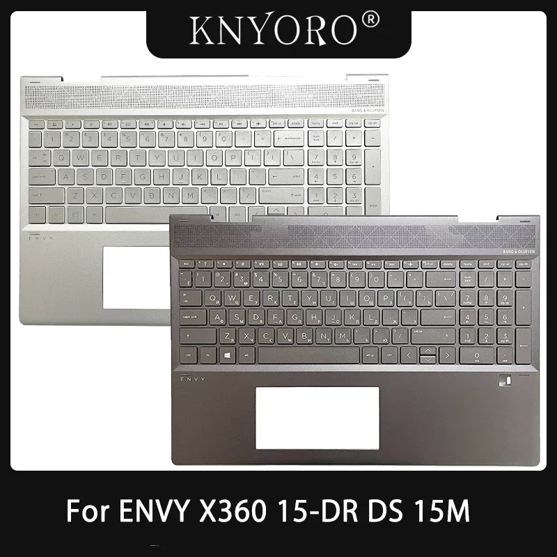 NEW US Keyboard Backlight for HP ENVY X360 15-DR 15-DS 15M TPN-W142 TPN-W143 Laptop Palmrest Top Cover L53815-001 L53987-001