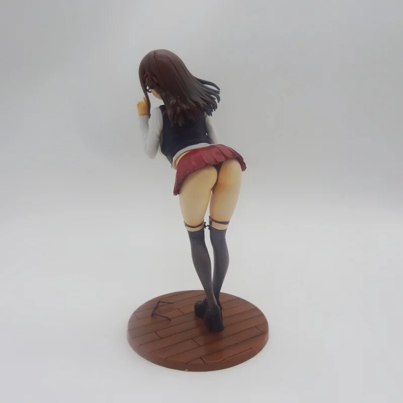 23cm Meganekko Standing Position Secret Librarian Cartoon Girl Figure Model Statue Collection Desktop Decoration Ornament Toys