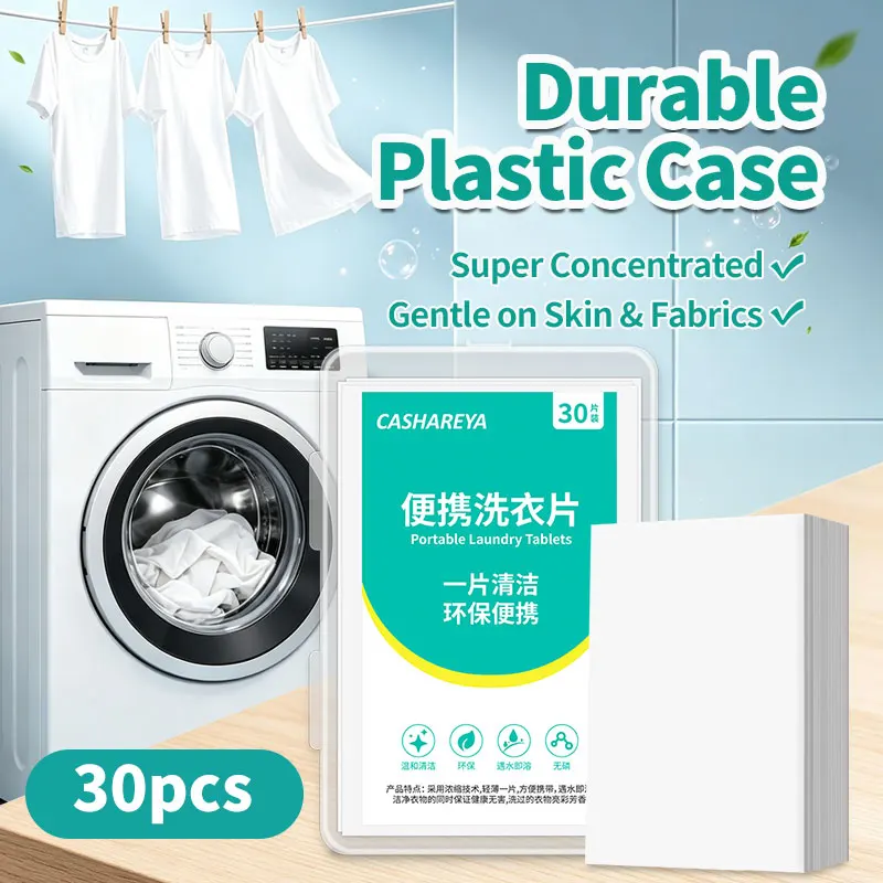 Budget Portable Laundry Tablet/Sheet Pack