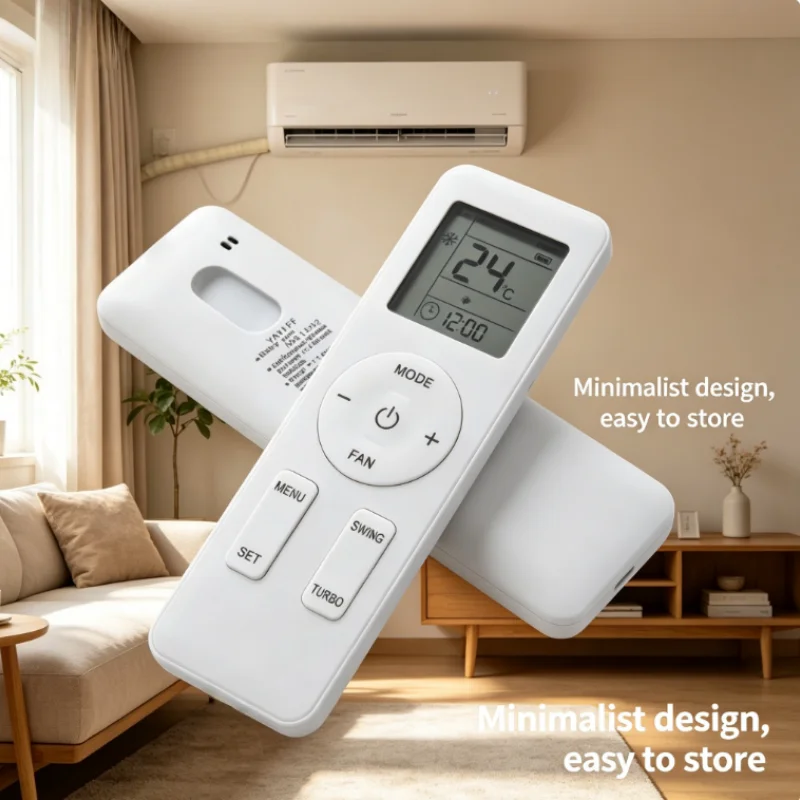 YAY1FF Universal Fit Replacement Remote Control for GREE Air Conditioner with Easy-to-Use Buttons