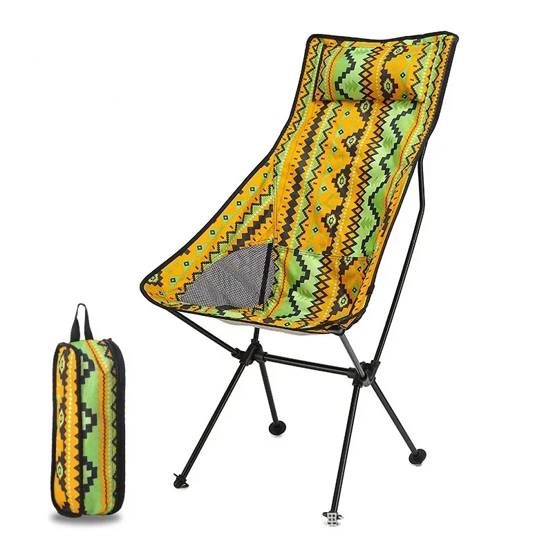 Draagbare lichtgewicht opvouwbare kampeerstoelen voor buiten backpacken, wandelen, reizen, picknick, vissen, strand, campingstoel