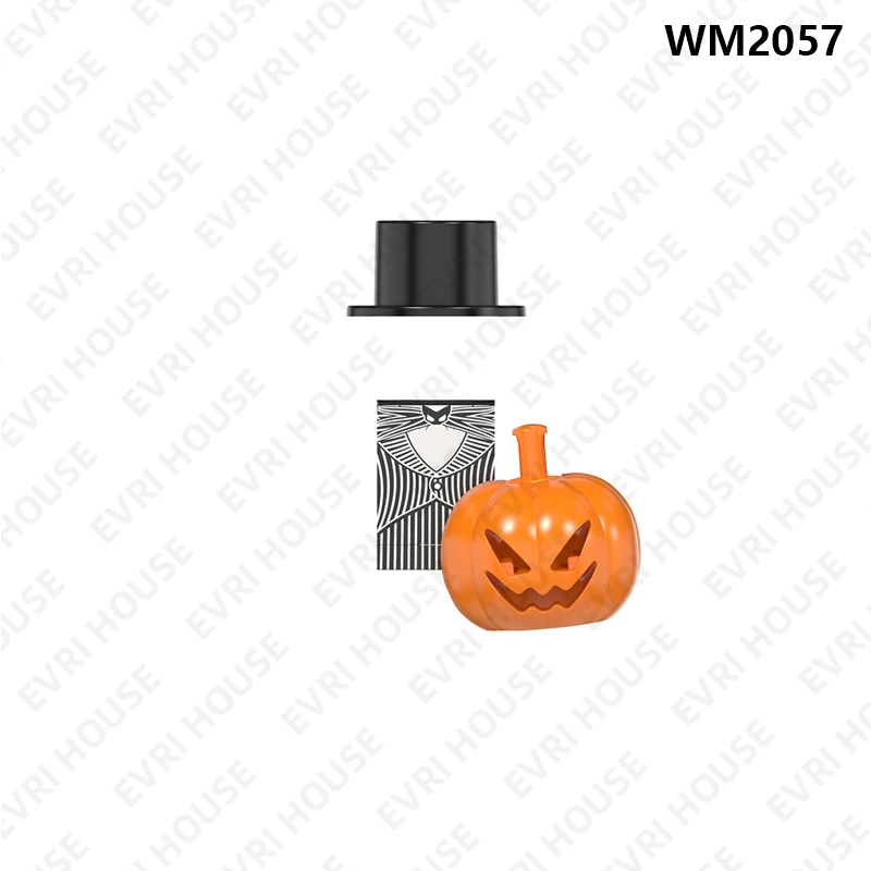 Horrorfilm Mini Bouwblok Poppen Actiefiguren Steentjes Montage Speelgoed voor Kinderen